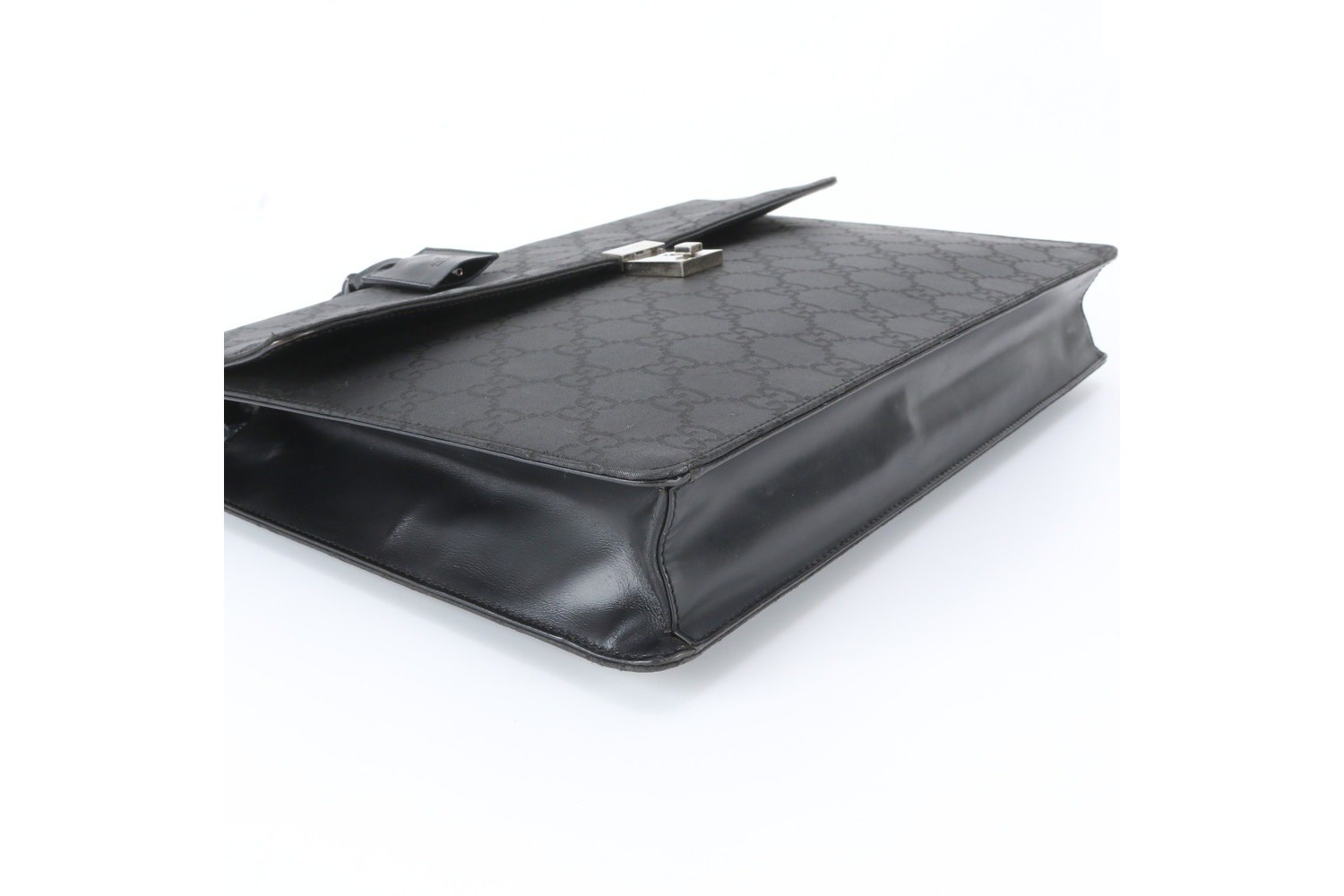 GG Nylon Leather Business Bag / Briefcase — view 4