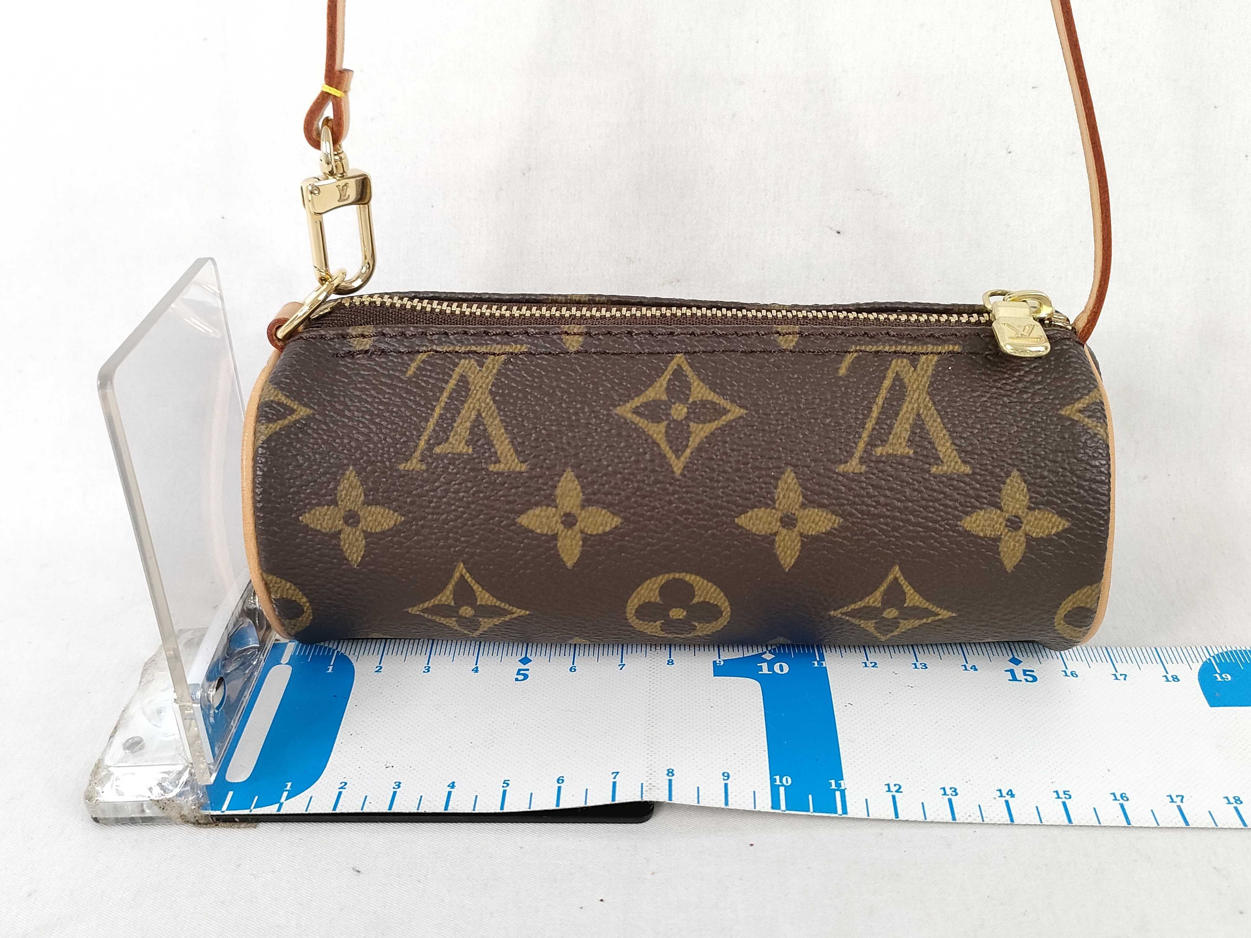 Monogram Vuitton Papillon Pouch — view 2
