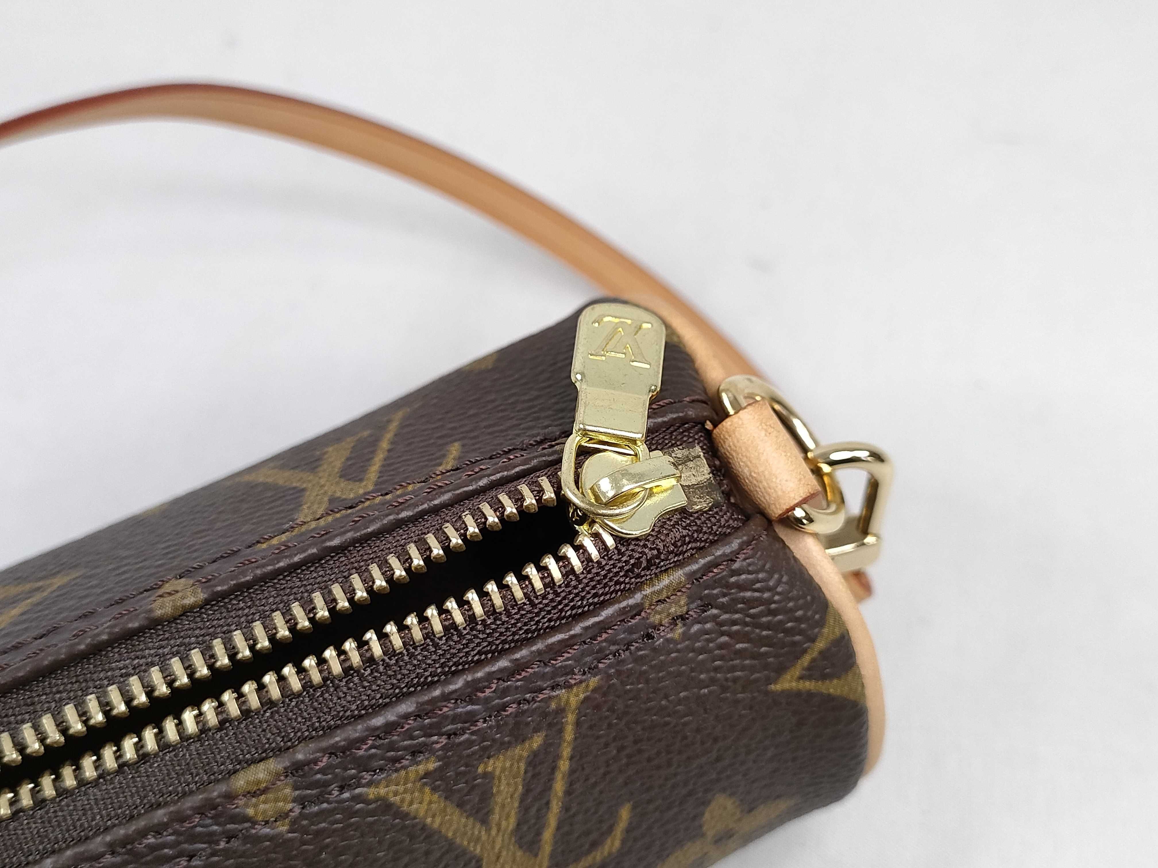 Monogram Vuitton Papillon Pouch — view 12