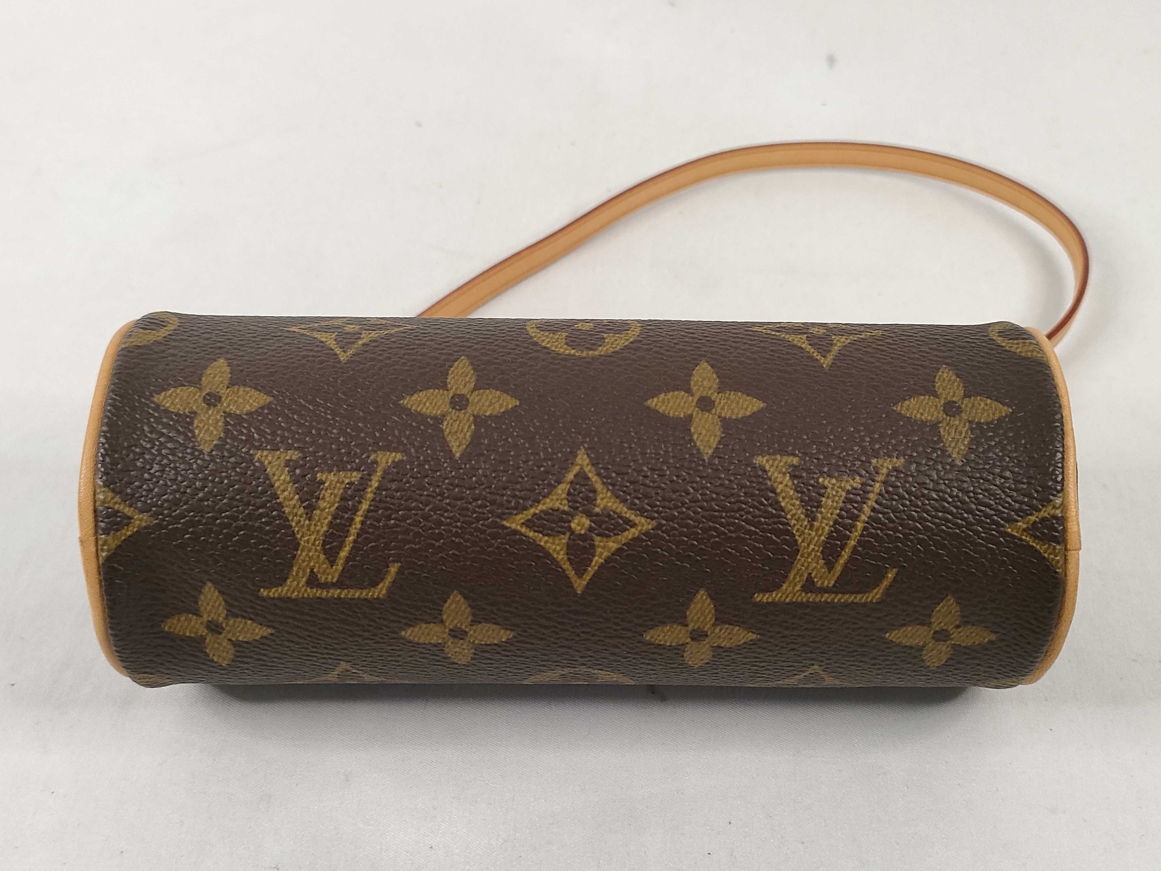 Monogram Vuitton Papillon Pouch — view 7