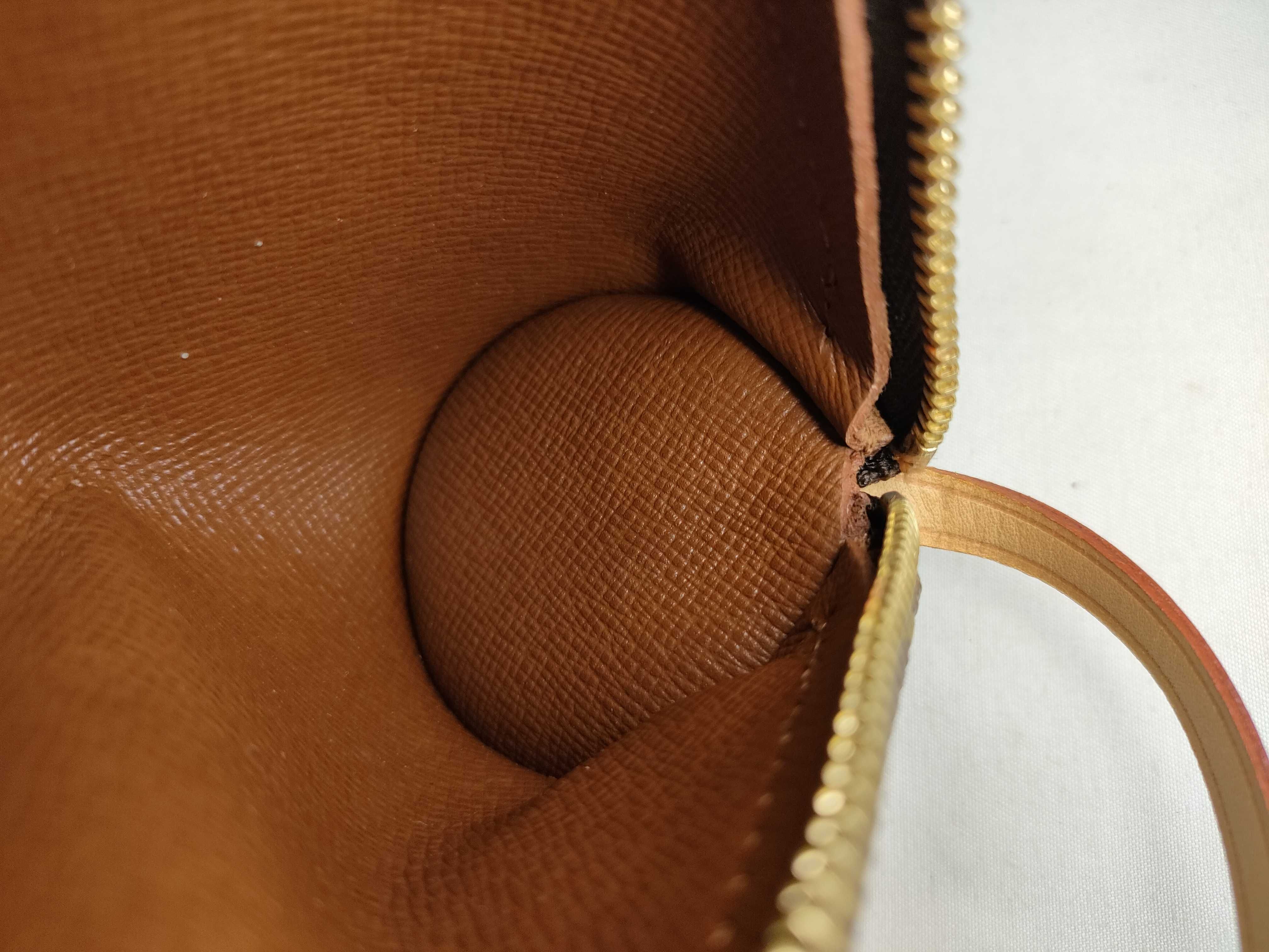 Monogram Vuitton Papillon Pouch — view 9