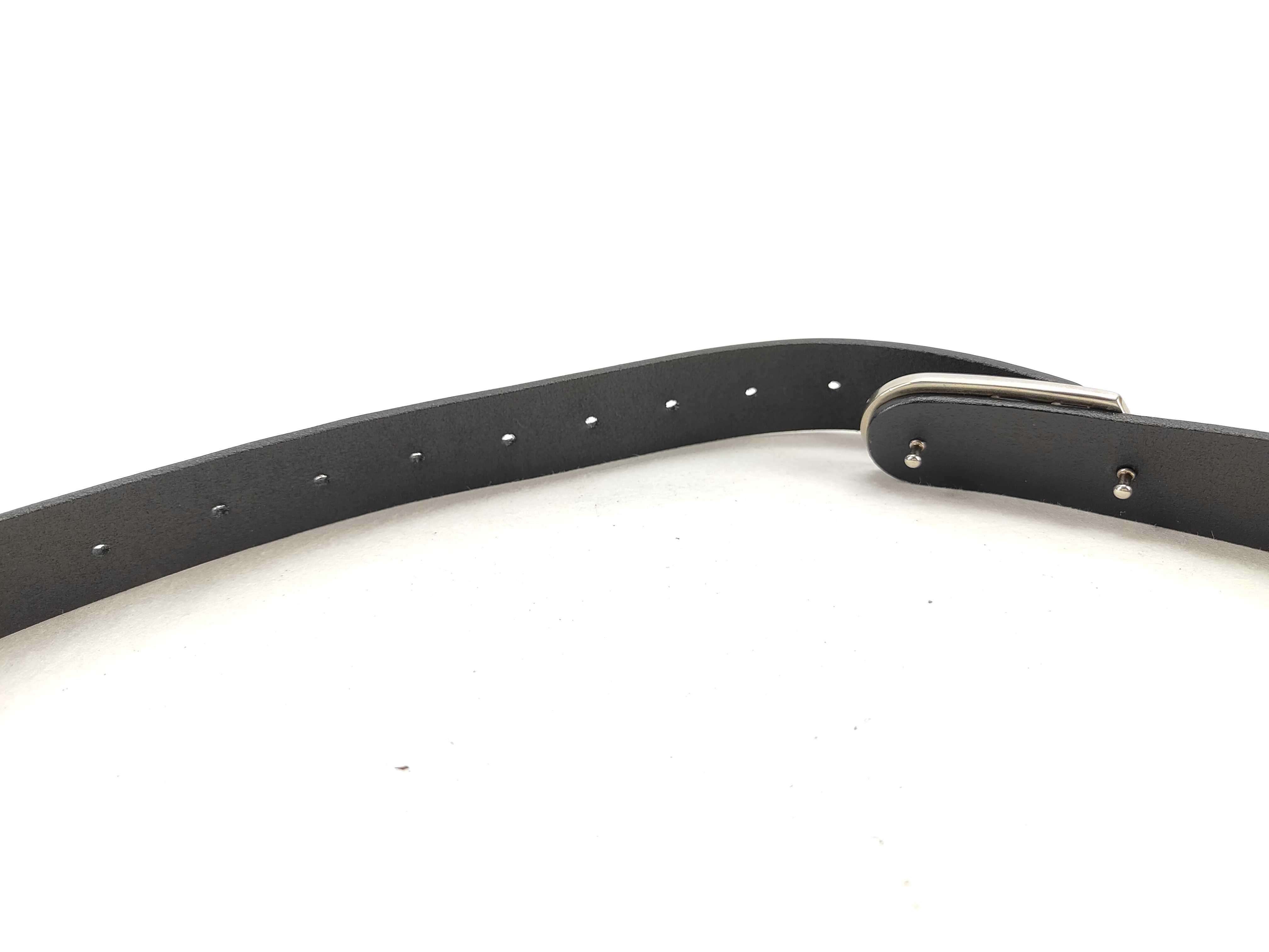 logo buckle leather belt — view 7