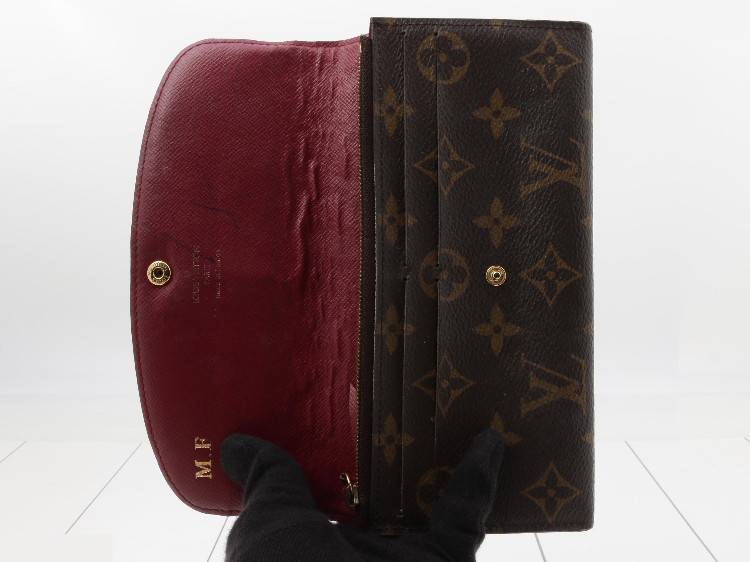 Portefeuille Emilie Fuchsia — view 4