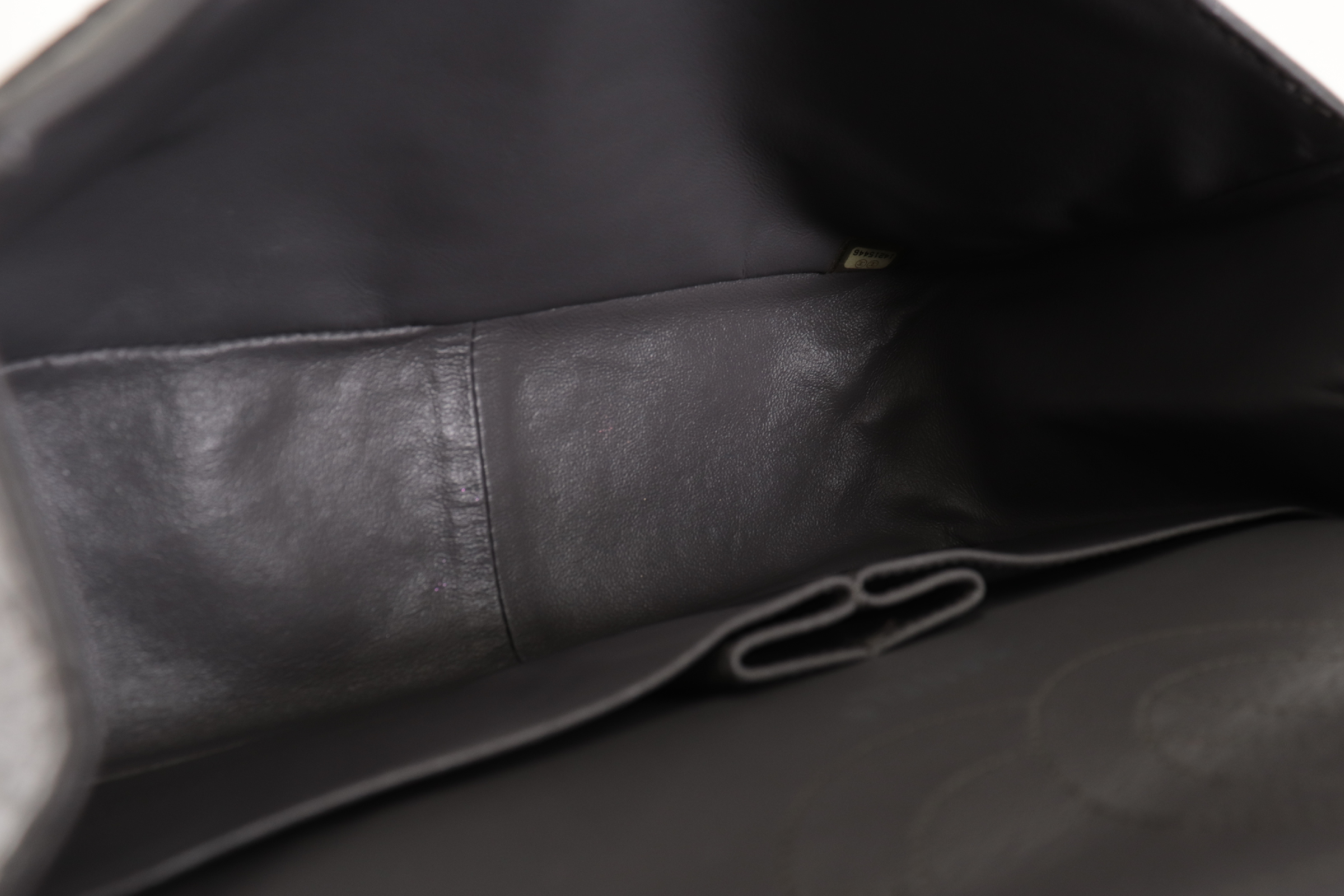 Double Flap 2.55 Chain Shoulder Bag, Gray, Series 14 (Shoulder Bag) — view 9