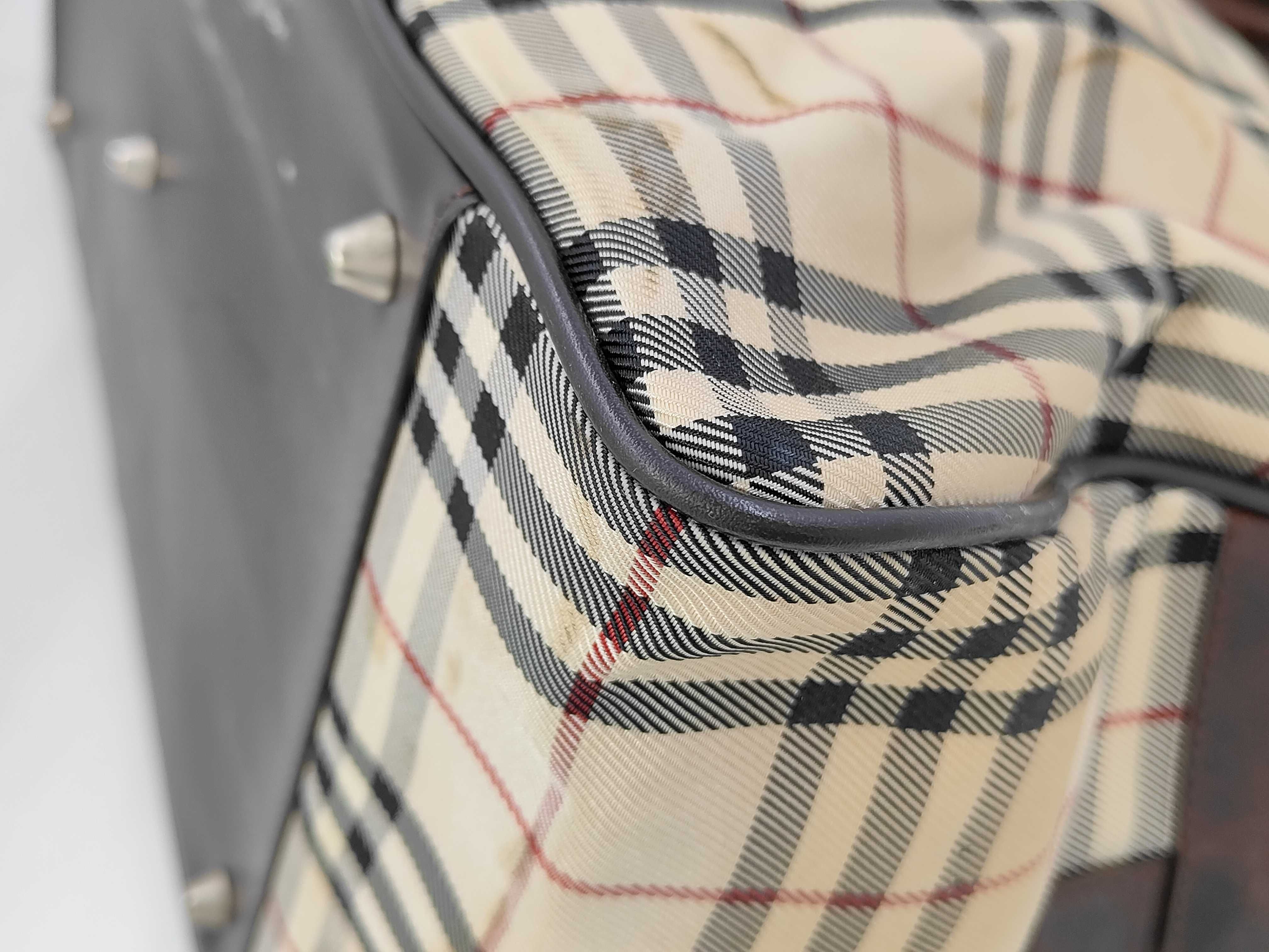 2-way Boston bag, Nova Check pattern, shoulder bag, Boston bag — view 4