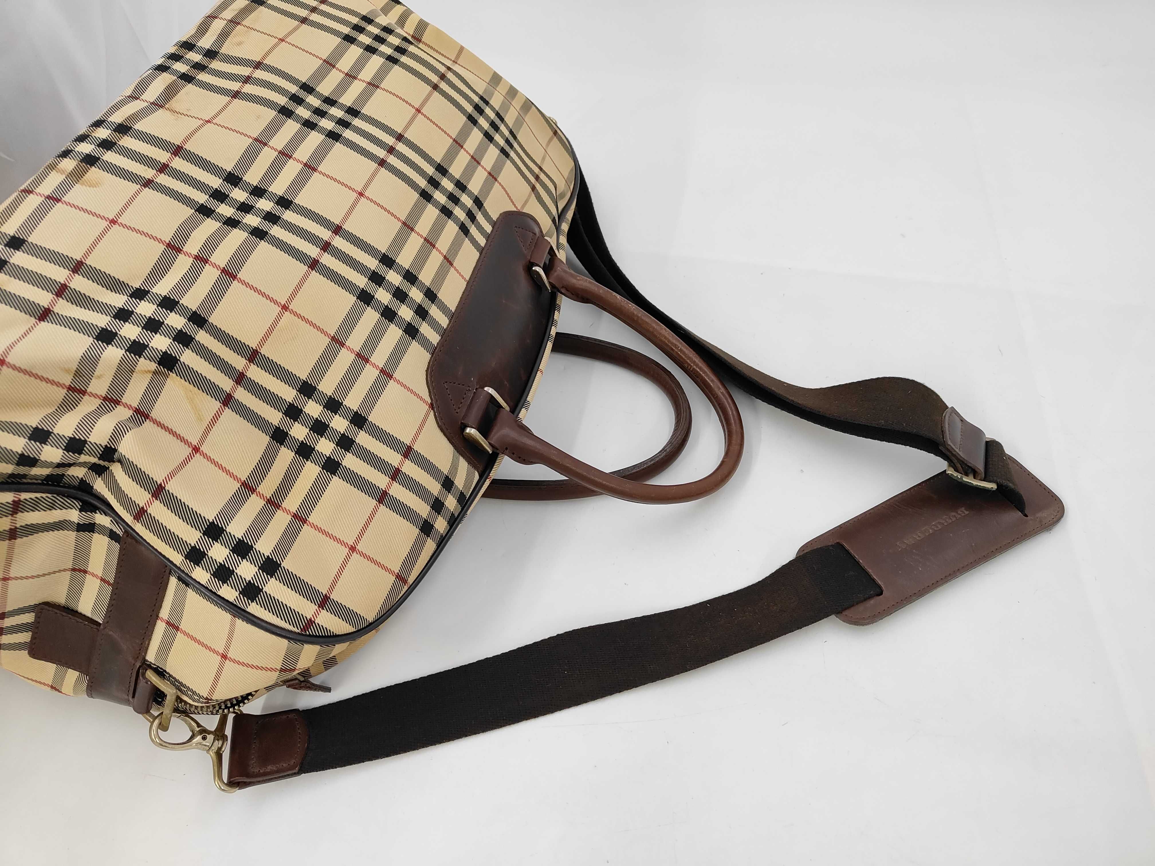 2-way Boston bag, Nova Check pattern, shoulder bag, Boston bag — view 5