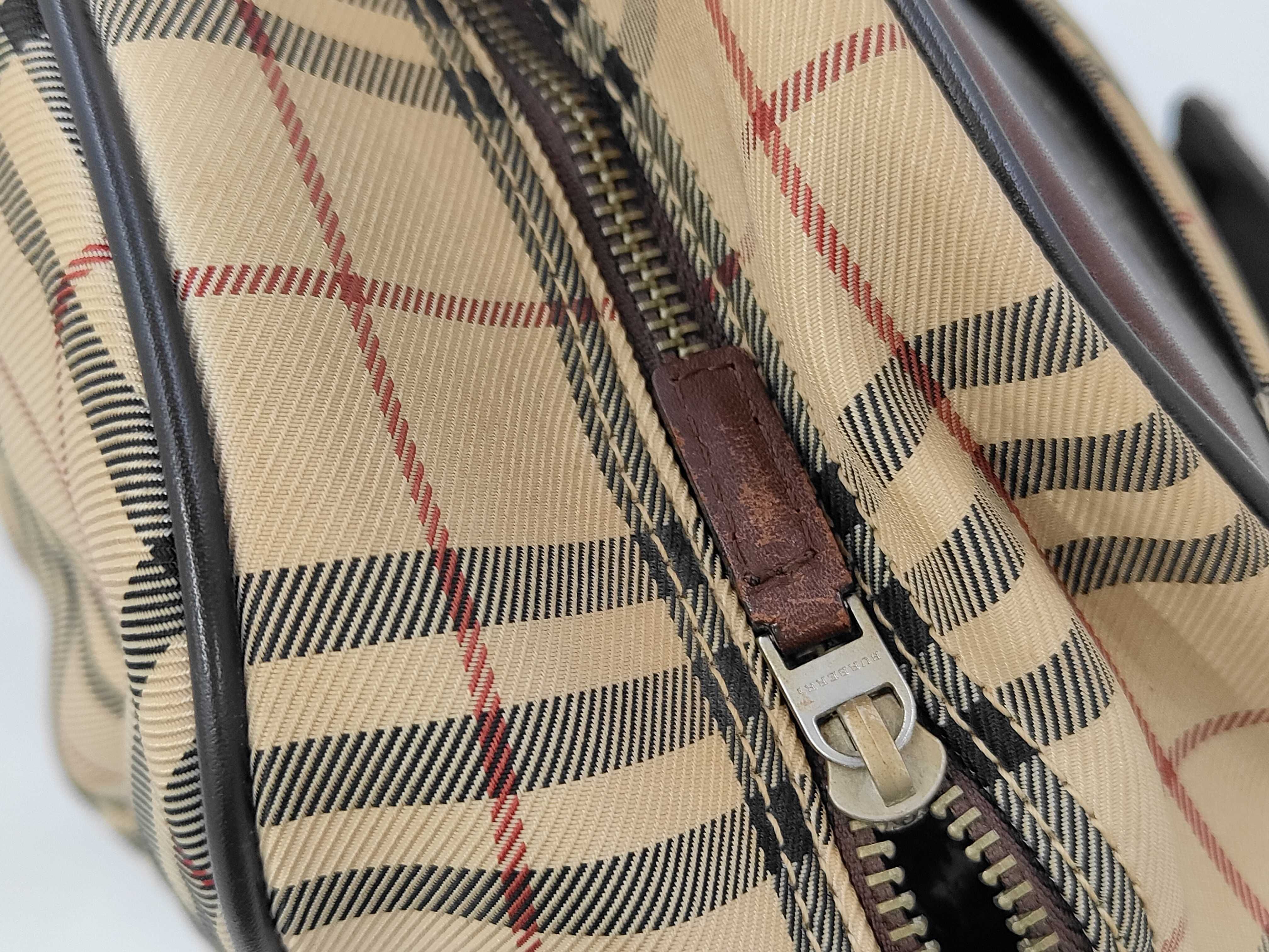 2-way Boston bag, Nova Check pattern, shoulder bag, Boston bag — view 8
