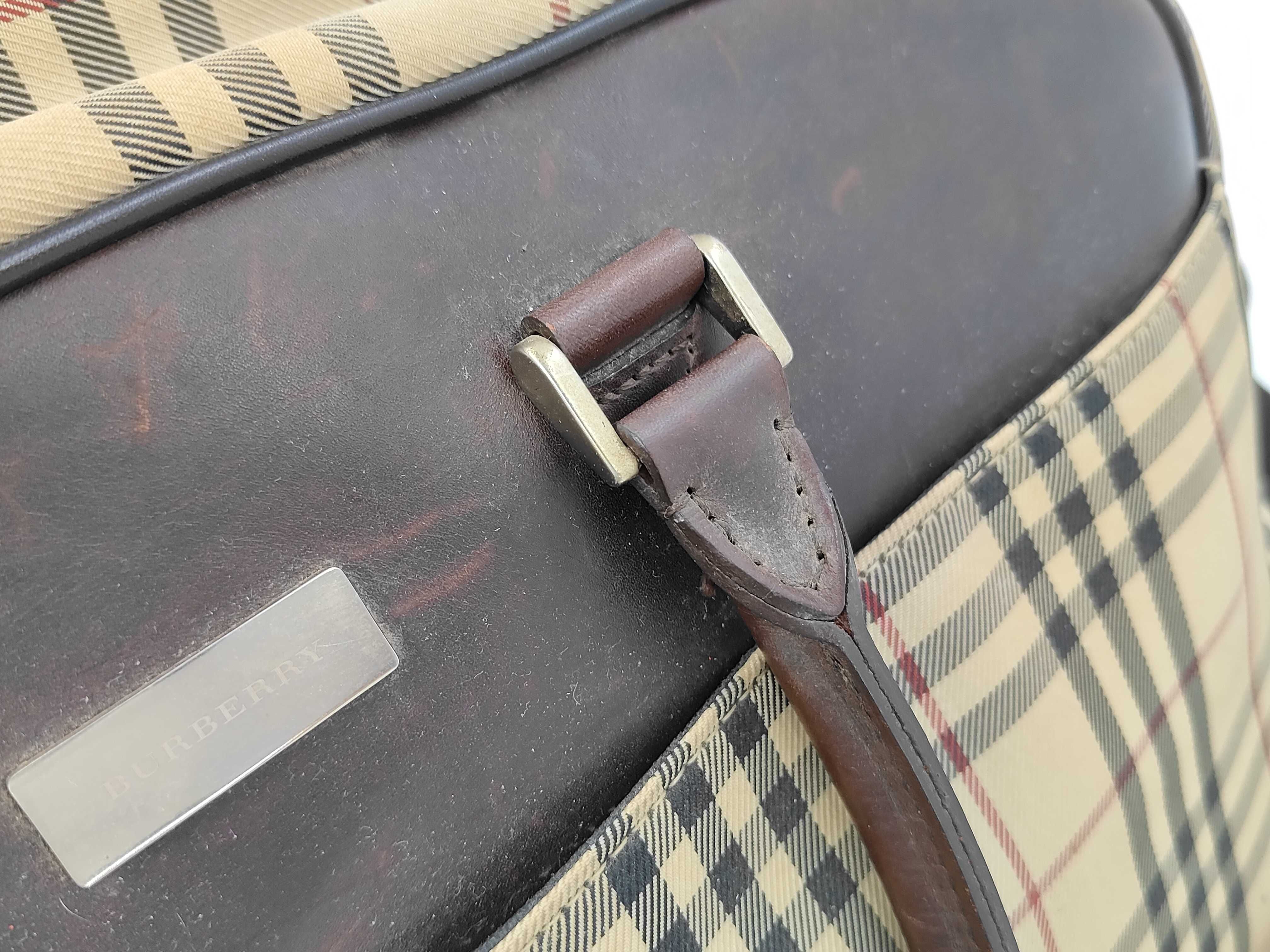2-way Boston bag, Nova Check pattern, shoulder bag, Boston bag — view 9