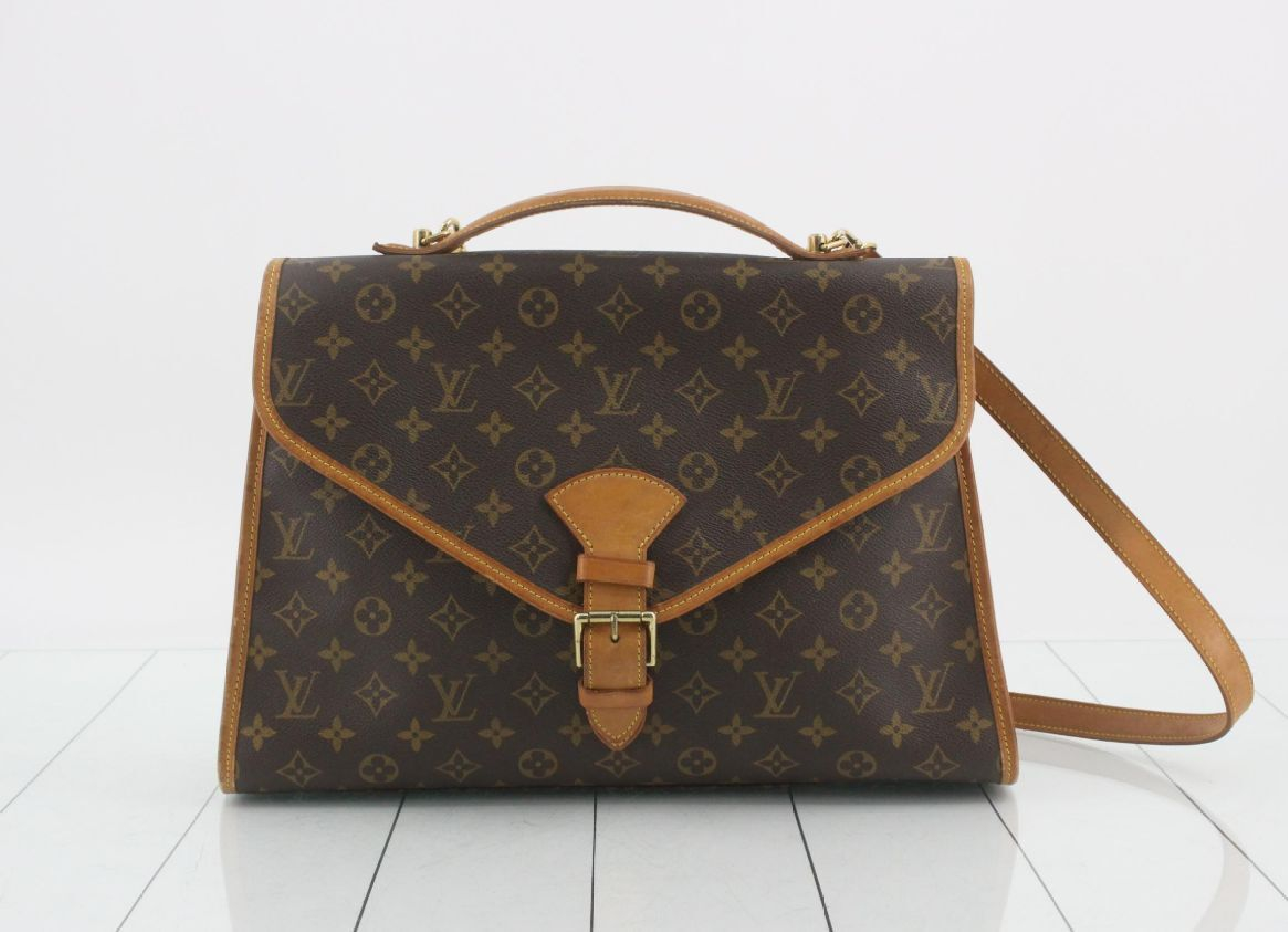 2-way handbag with shoulder strap