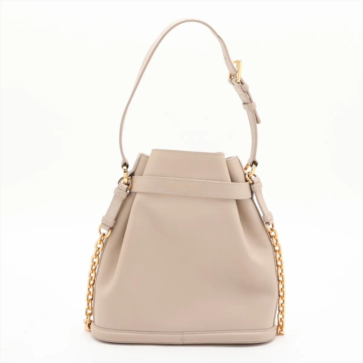 Cedior Small Leather 2-Way Shoulder Bag, Brown — view 2