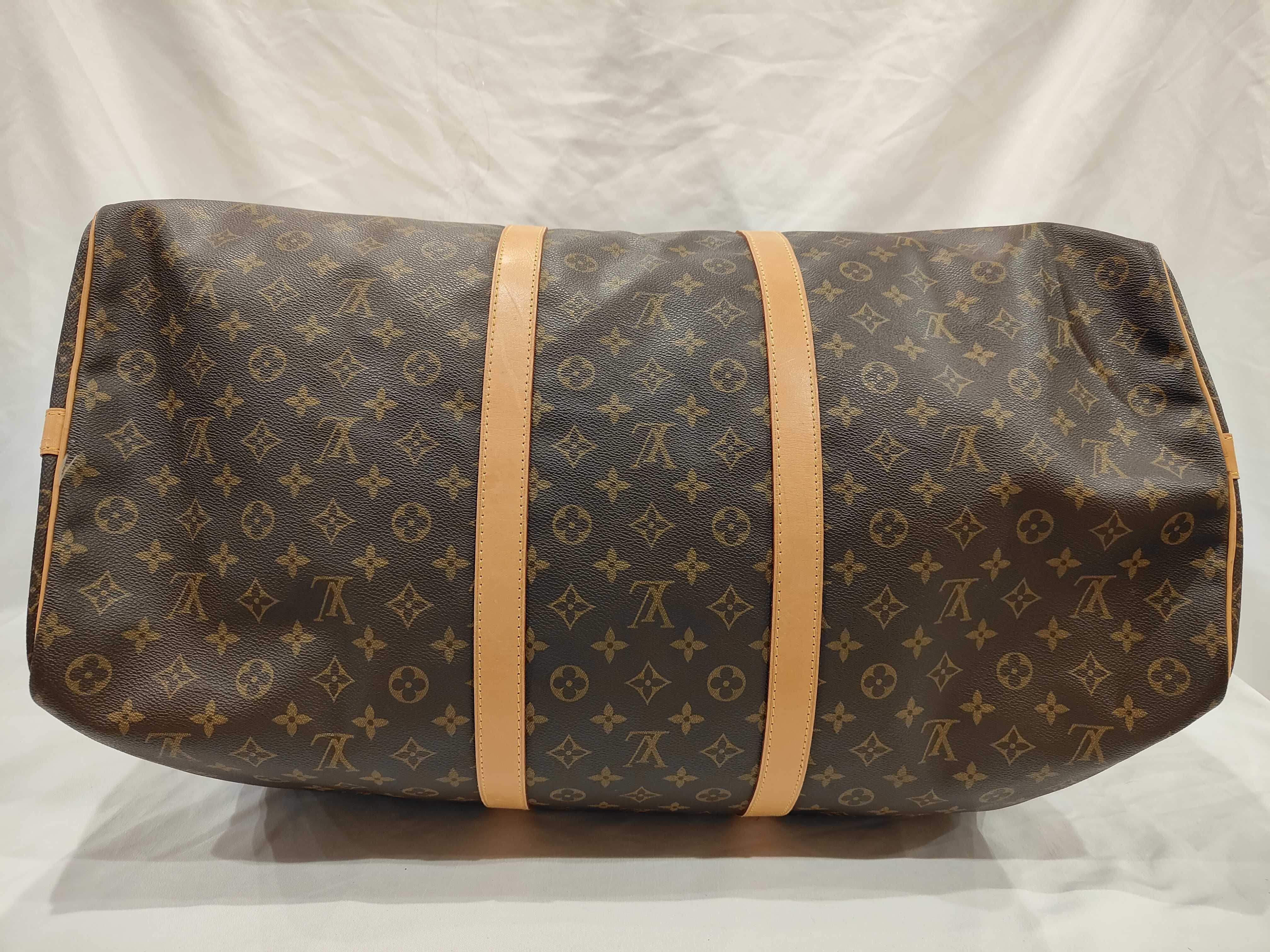 Monogram M41412 Keepall Bandoulière 60 Boston Bag — view 3