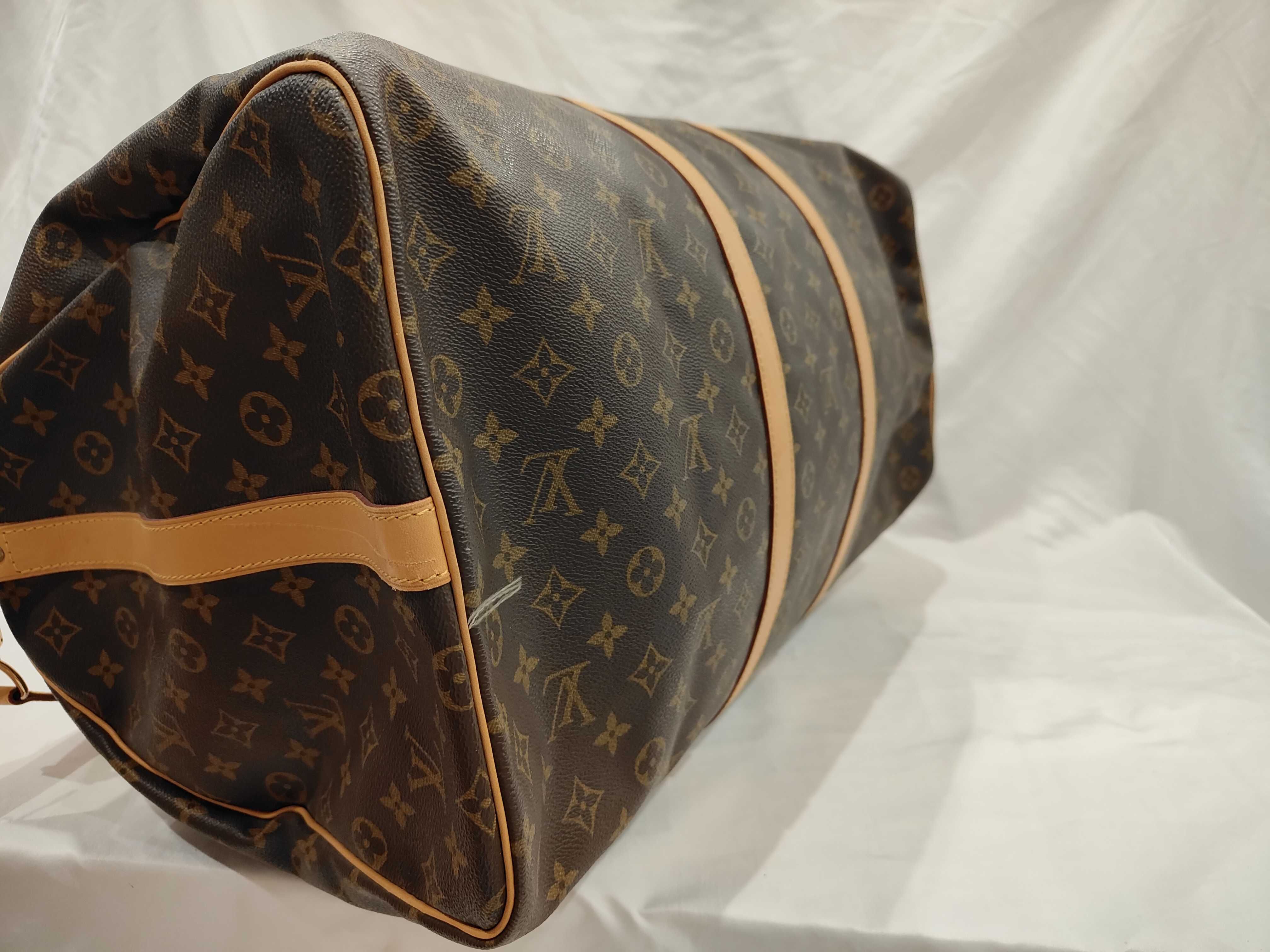 Monogram M41412 Keepall Bandoulière 60 Boston Bag — view 4