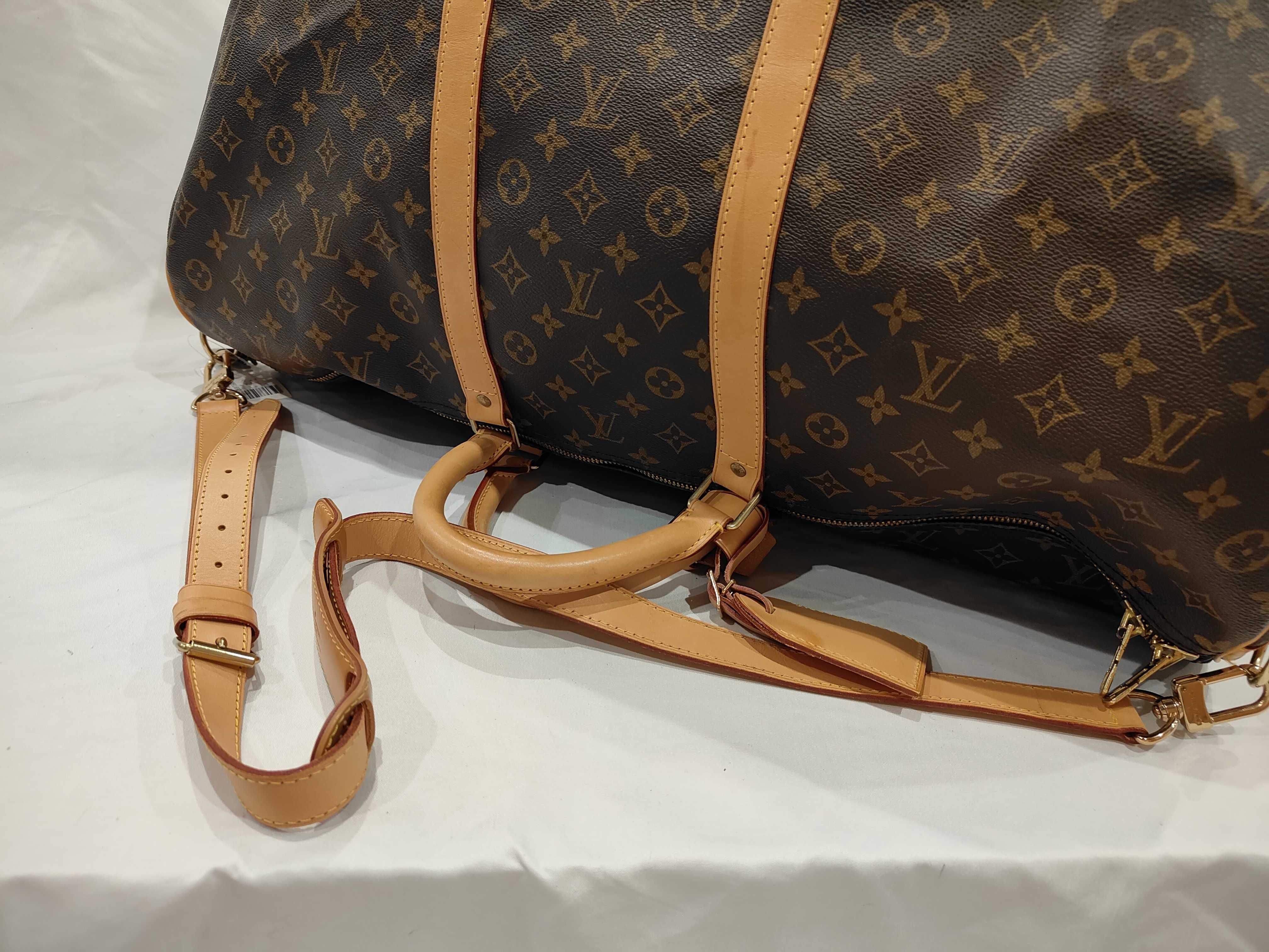 Monogram M41412 Keepall Bandoulière 60 Boston Bag — view 6