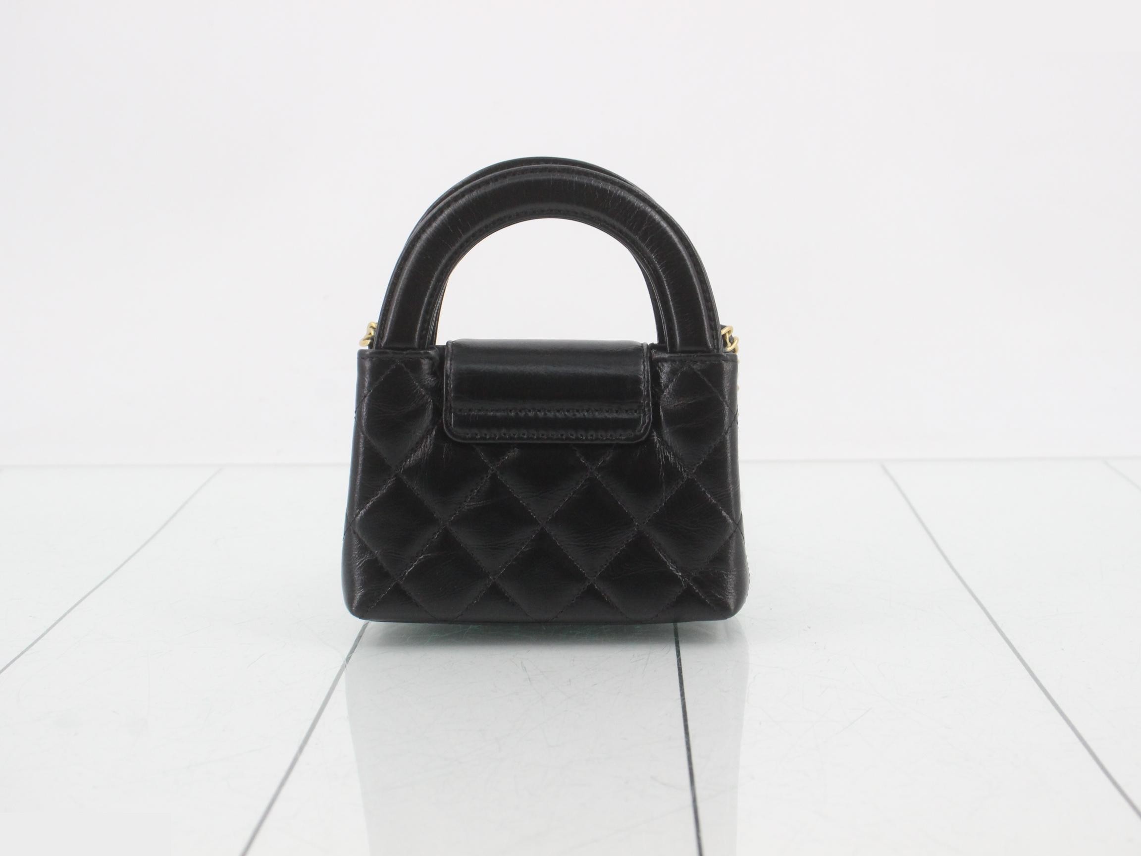 Matelassé Leather 2-Way Handbag — view 2