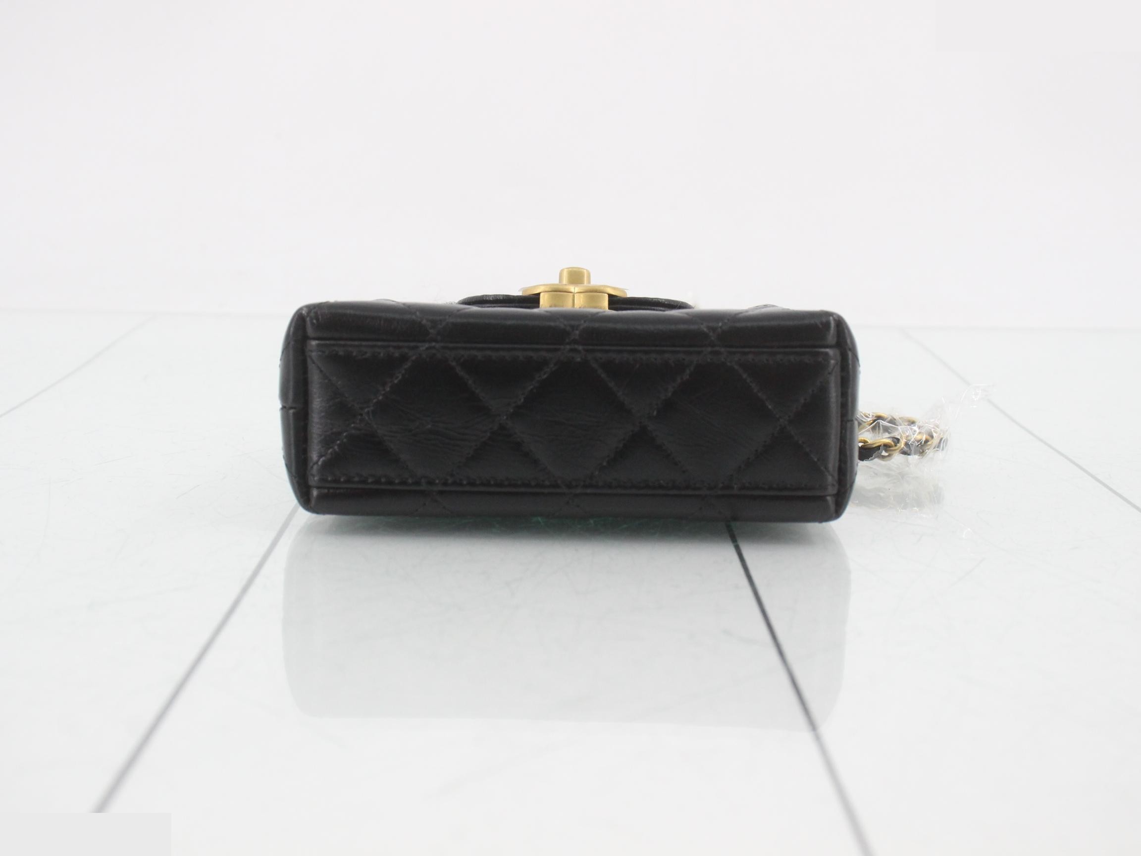 Matelassé Leather 2-Way Handbag — view 3
