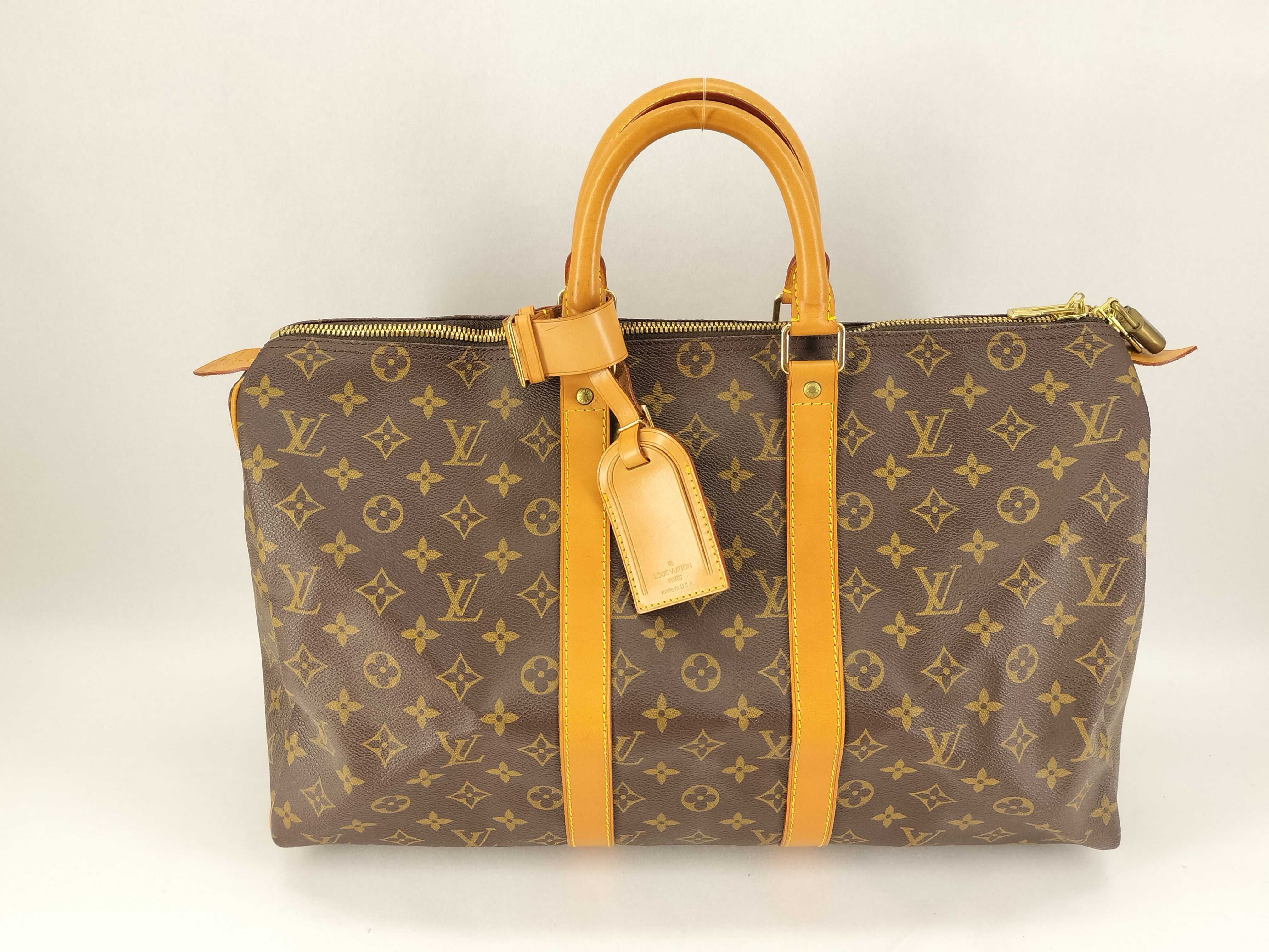 Monogram M41428 Keepall 45 Boston Bag