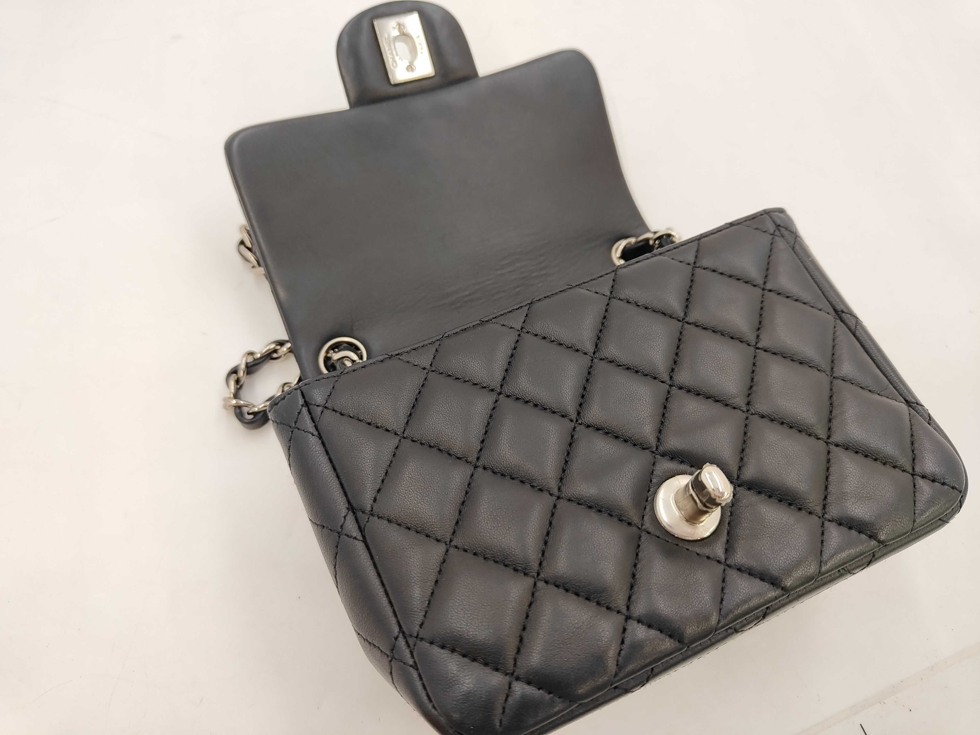 Mini Matelasse 17 Lambskin Chain Shoulder Bag — view 7