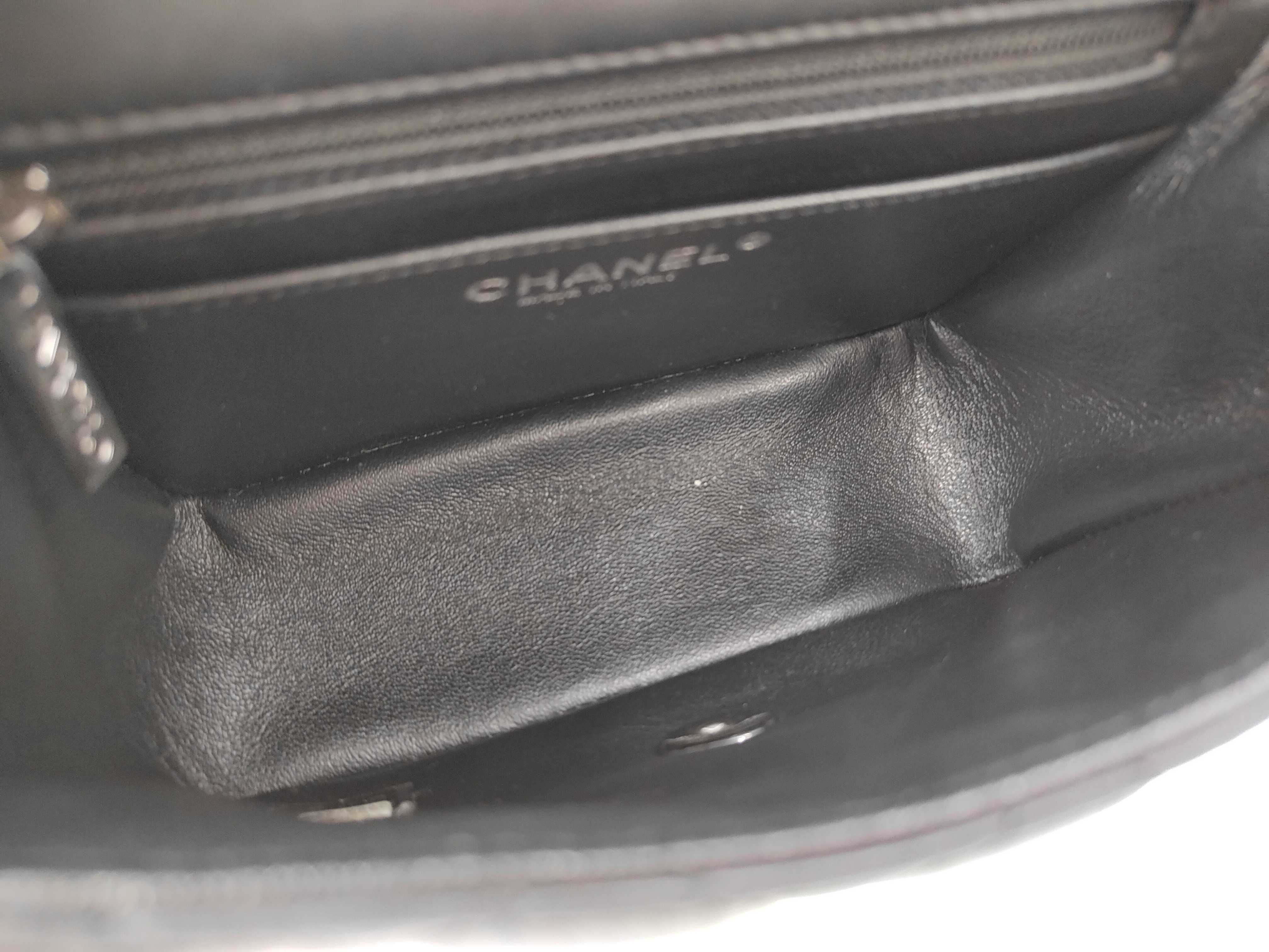 Mini Matelasse 17 Lambskin Chain Shoulder Bag — view 9