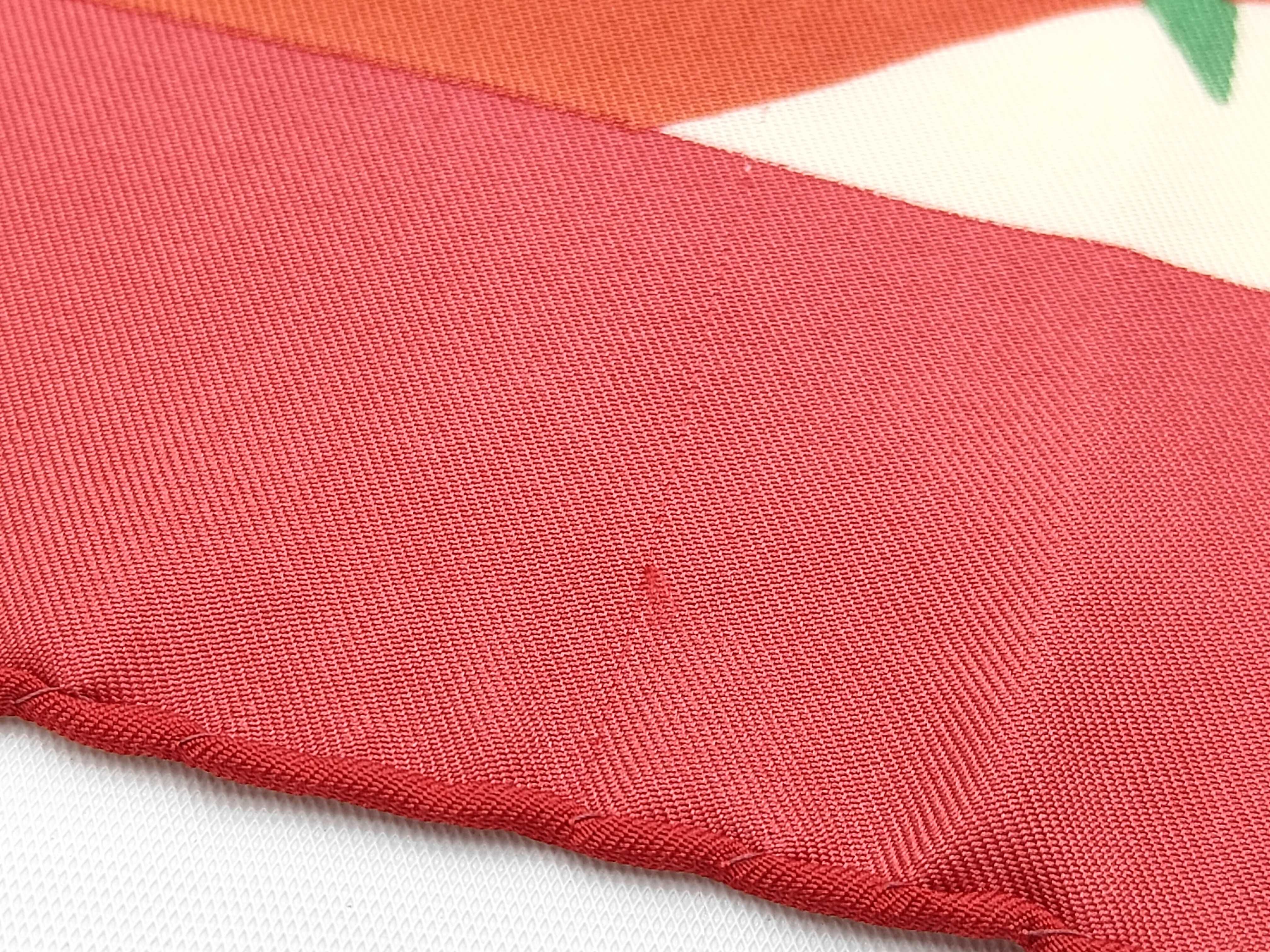 Coco Mark Flag Pattern Large Silk Scarf with Tags Other Accessories — view 6