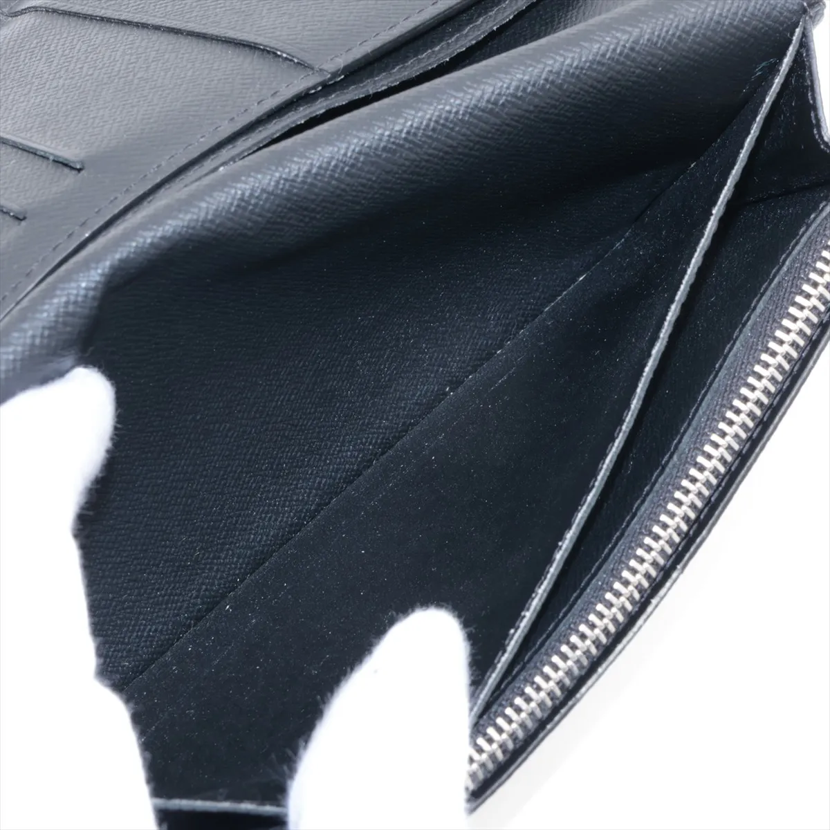Vuitton Taiga Portefeuille Brazza M30285 RA1280 Noir Long Wallet — view 6