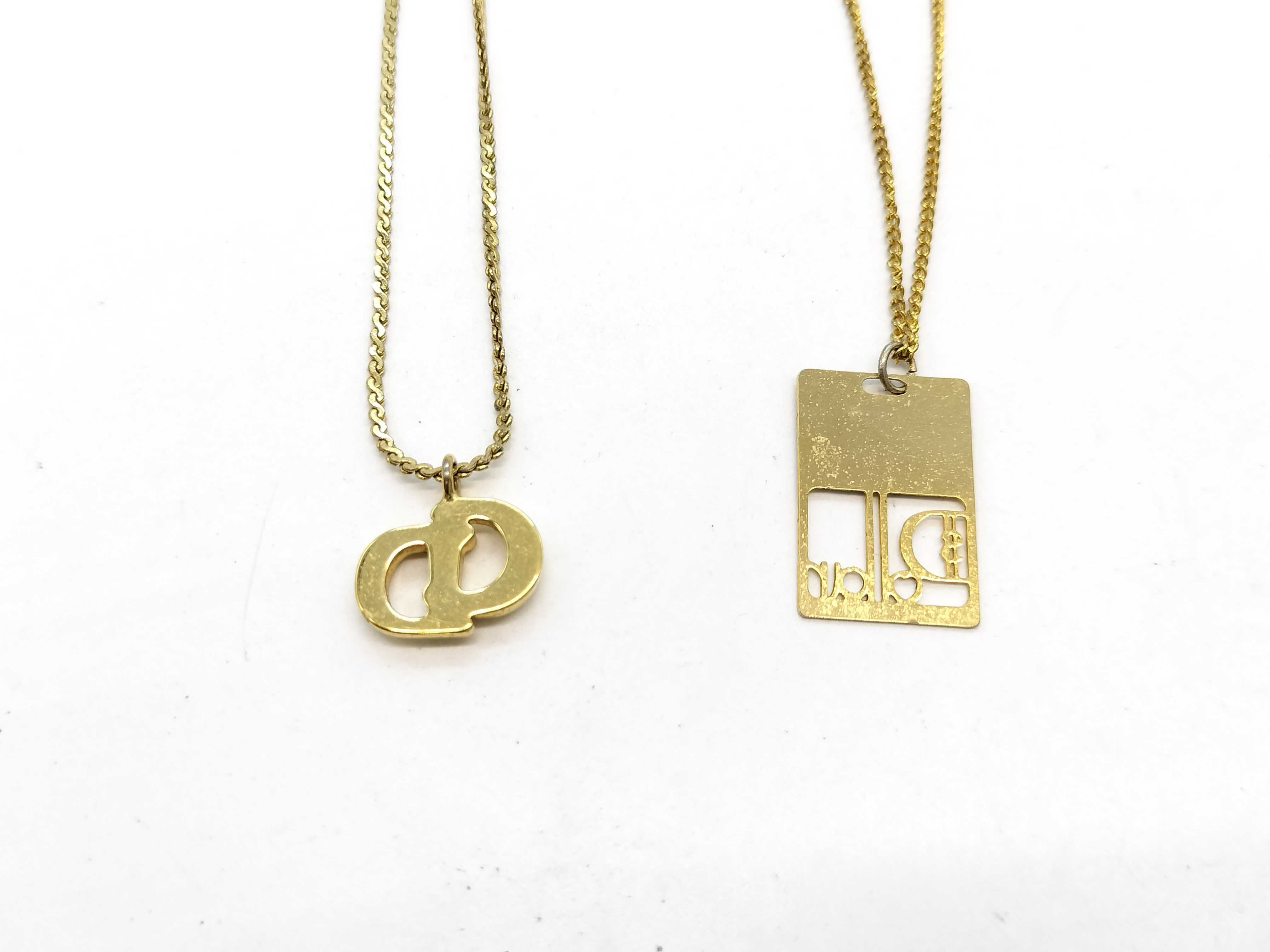 Gold Logo Necklace * 2-Piece Set — view 2