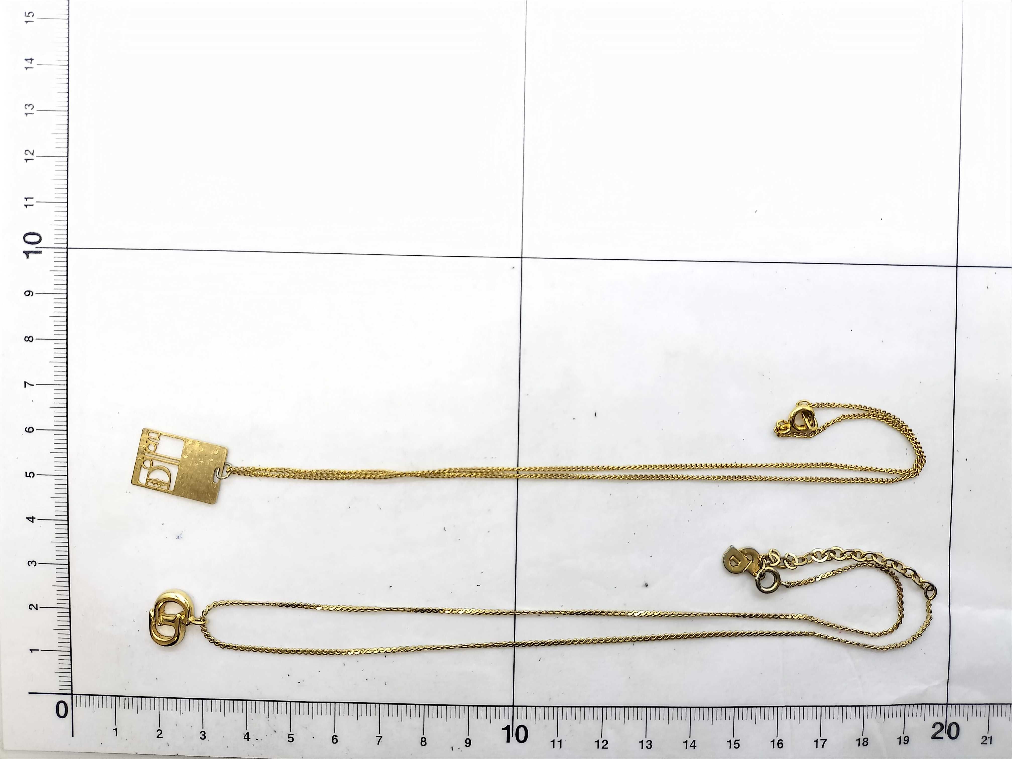 Gold Logo Necklace * 2-Piece Set — view 6