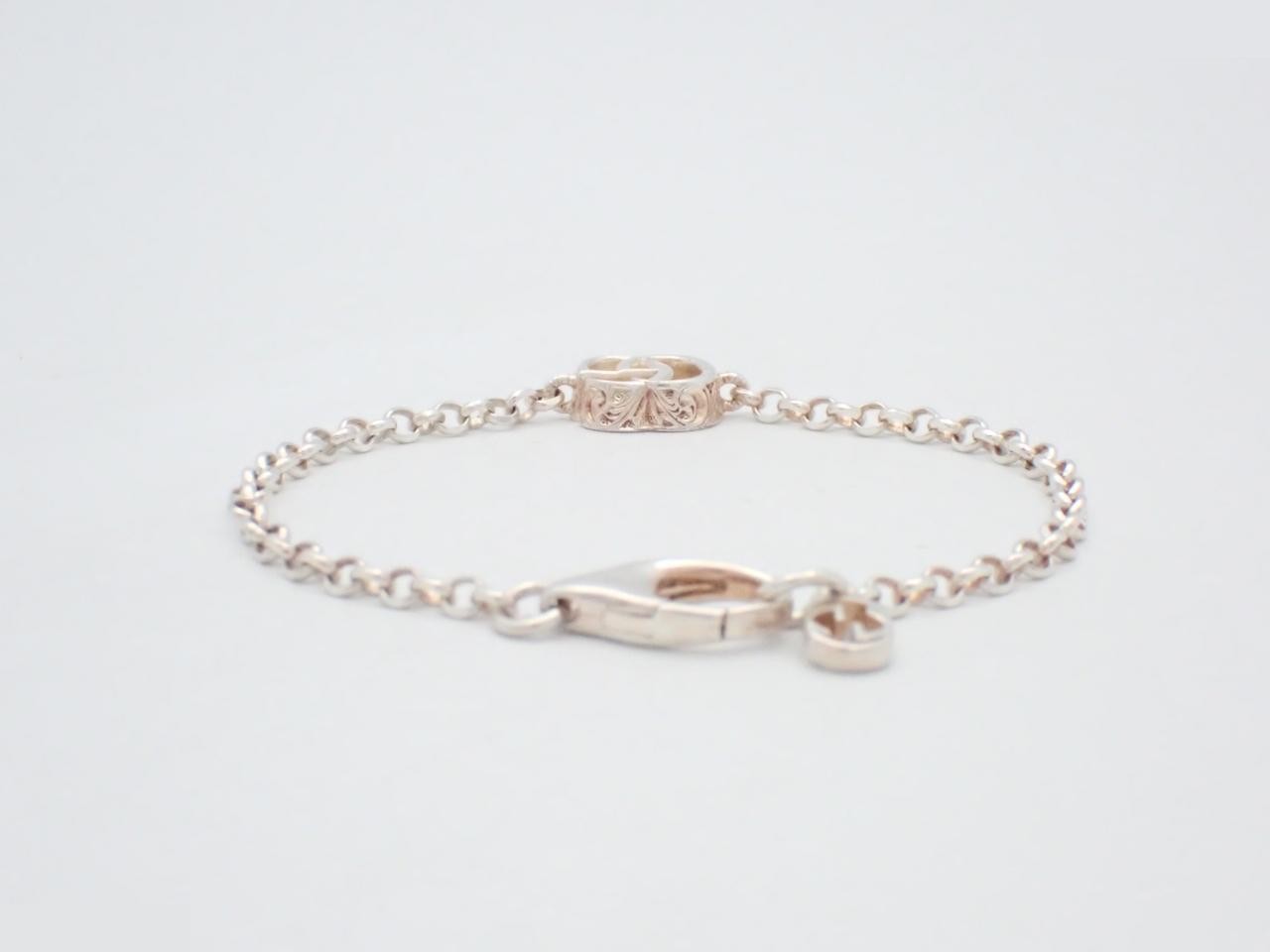 Bracelet, wrist circumference approximately 16 cm, 925 sterling silver, 5.7 g — view 2