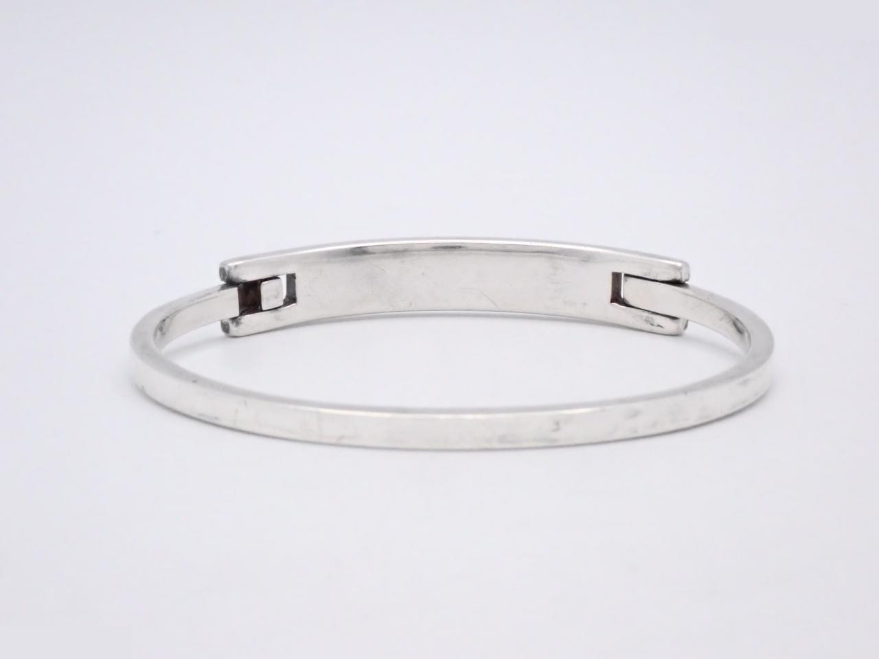 Silver bracelet, wrist circumference approximately 20cm, 925 sterling silver, 36.0g — view 2