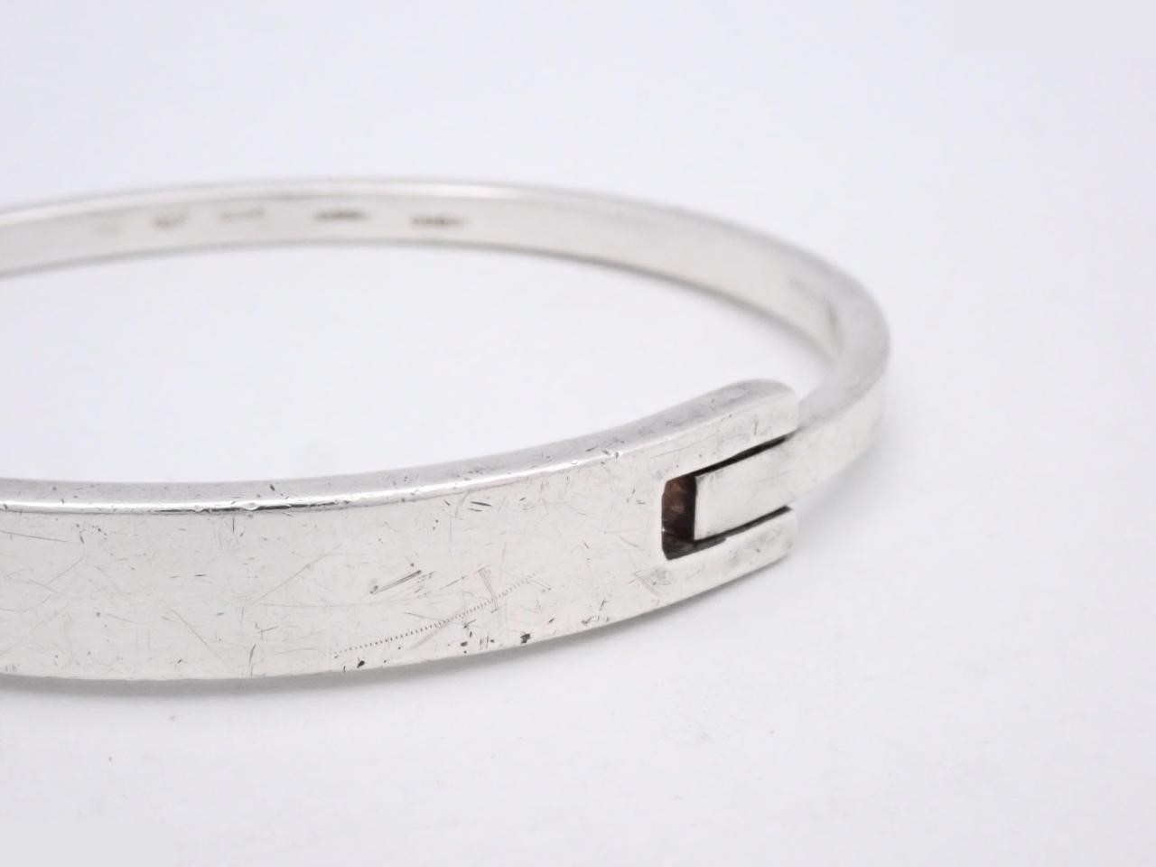 Silver bracelet, wrist circumference approximately 20cm, 925 sterling silver, 36.0g — view 3