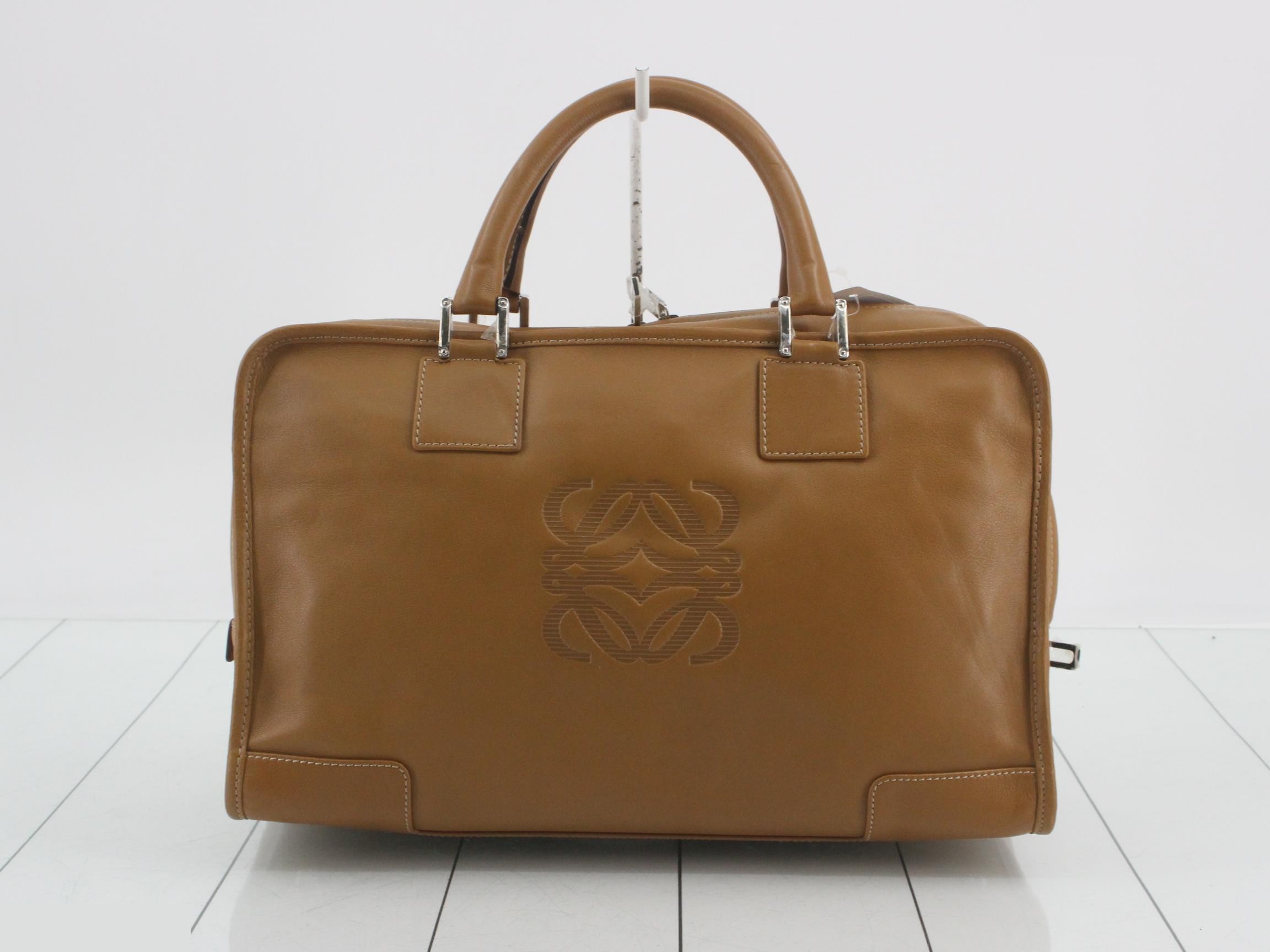 Amazona 36 Anagram Light Brown Leather Handbag 162 — view 2