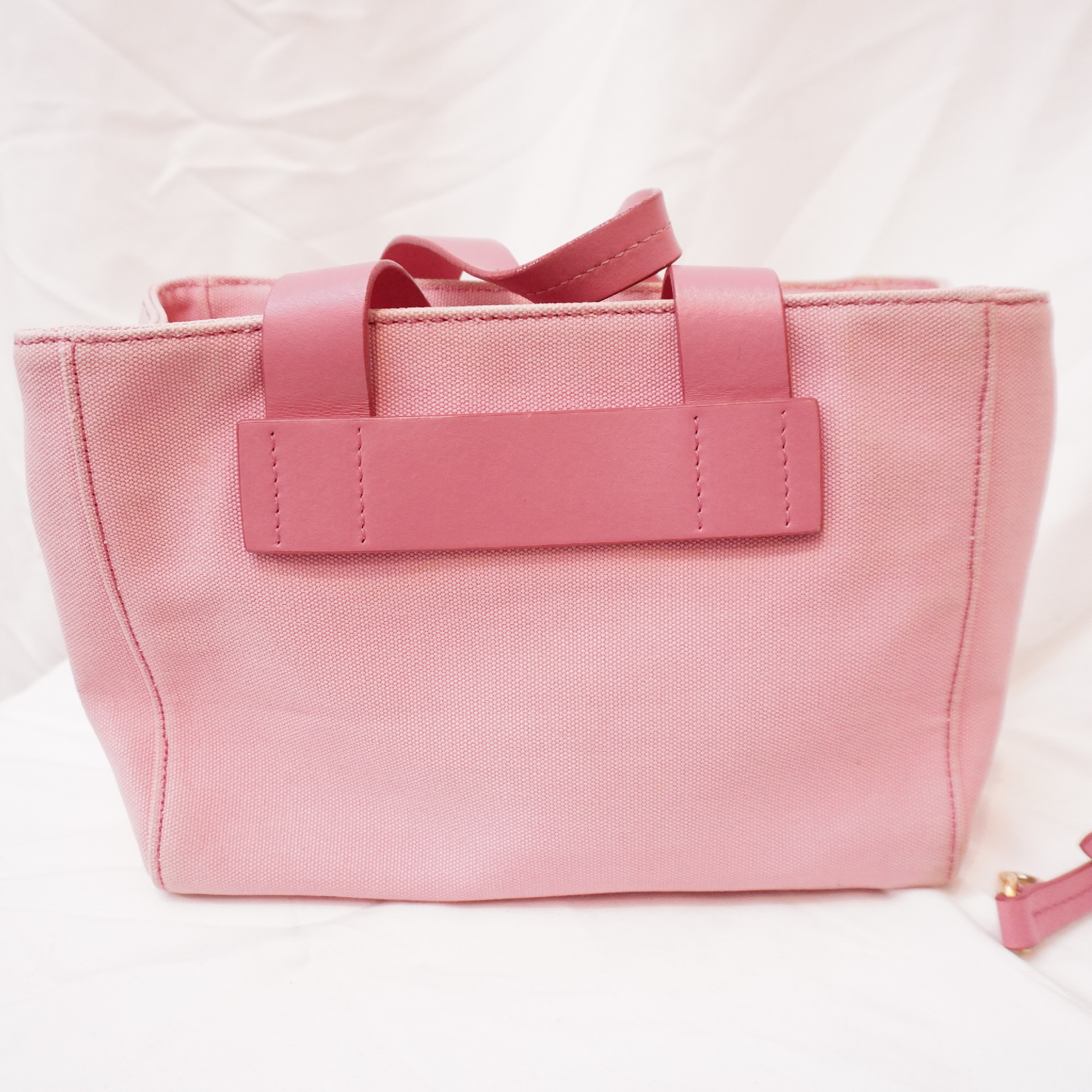 logo design canvas 2-way handbag — view 4