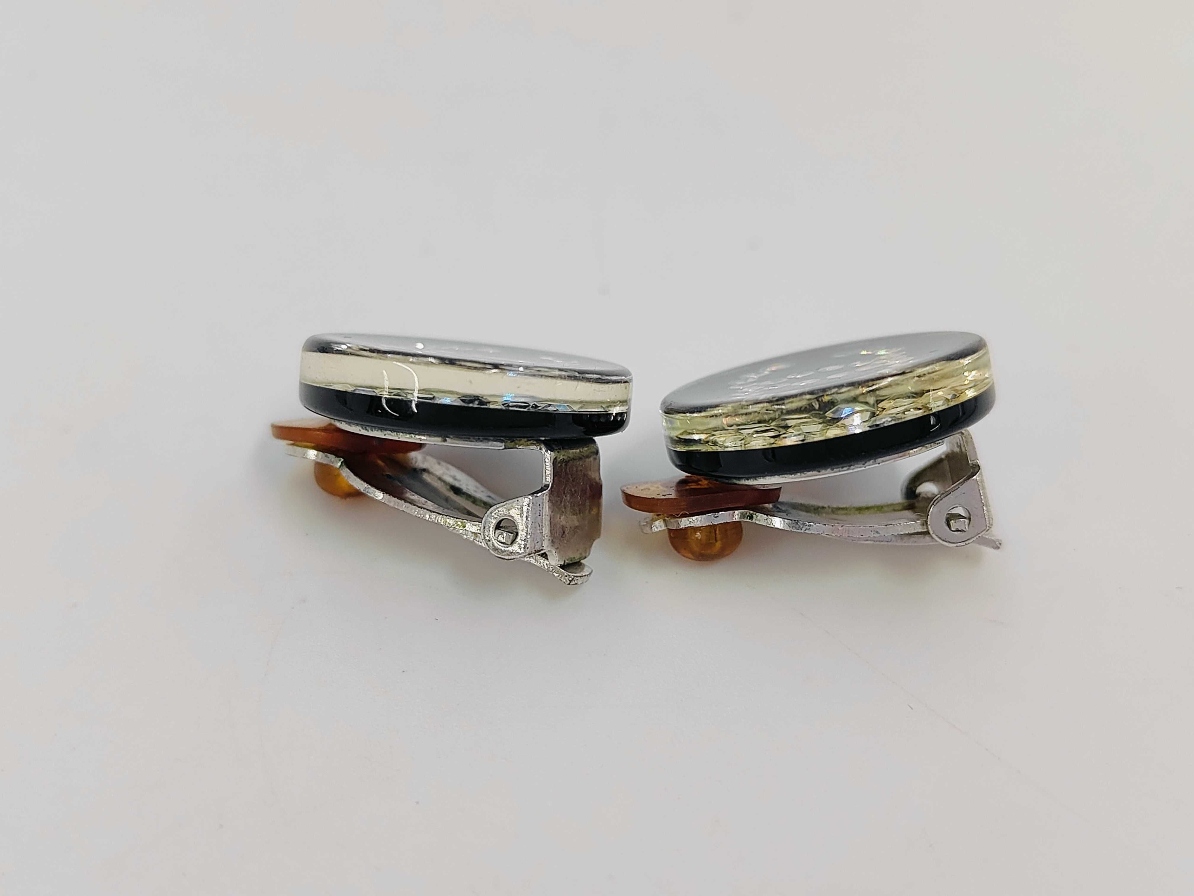 Round Coco Mark Earrings — view 3
