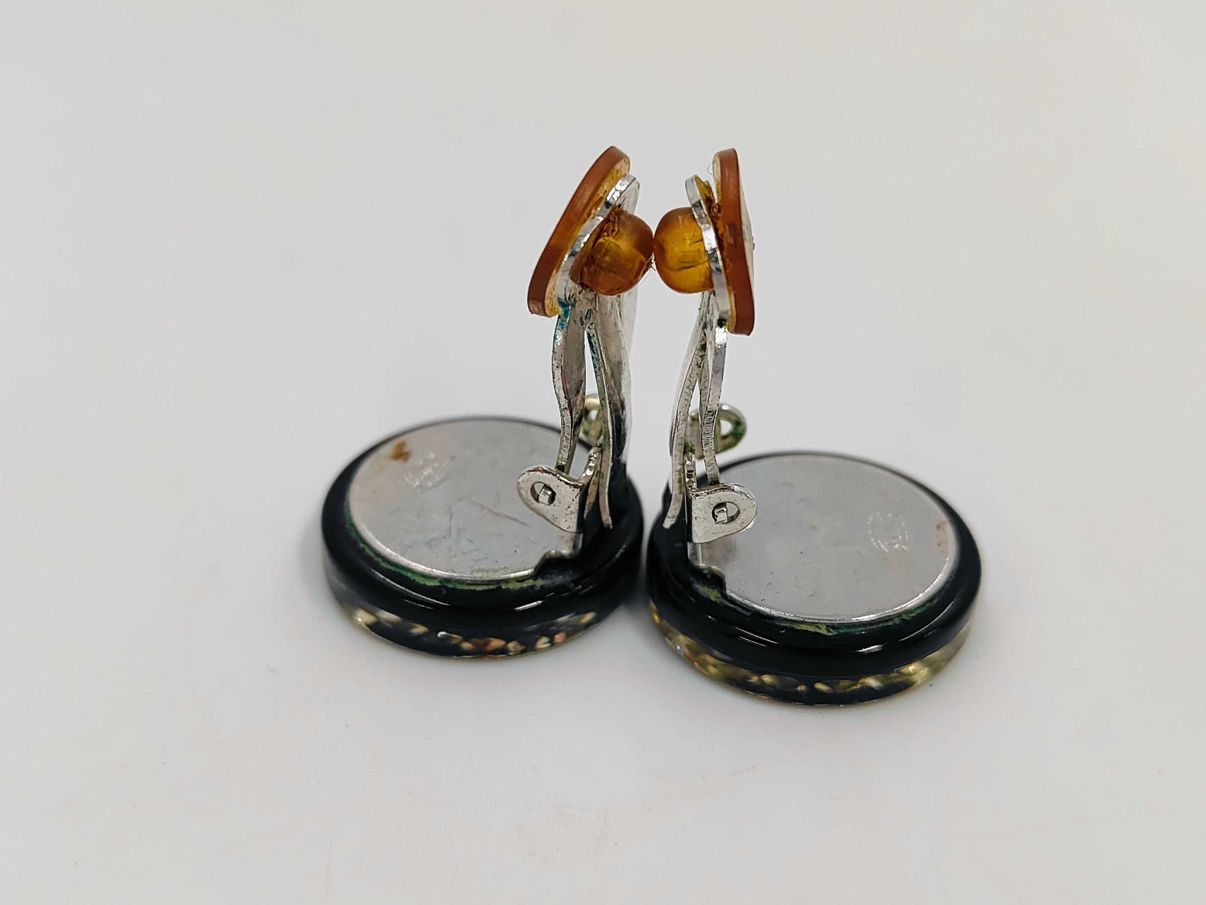 Round Coco Mark Earrings — view 4