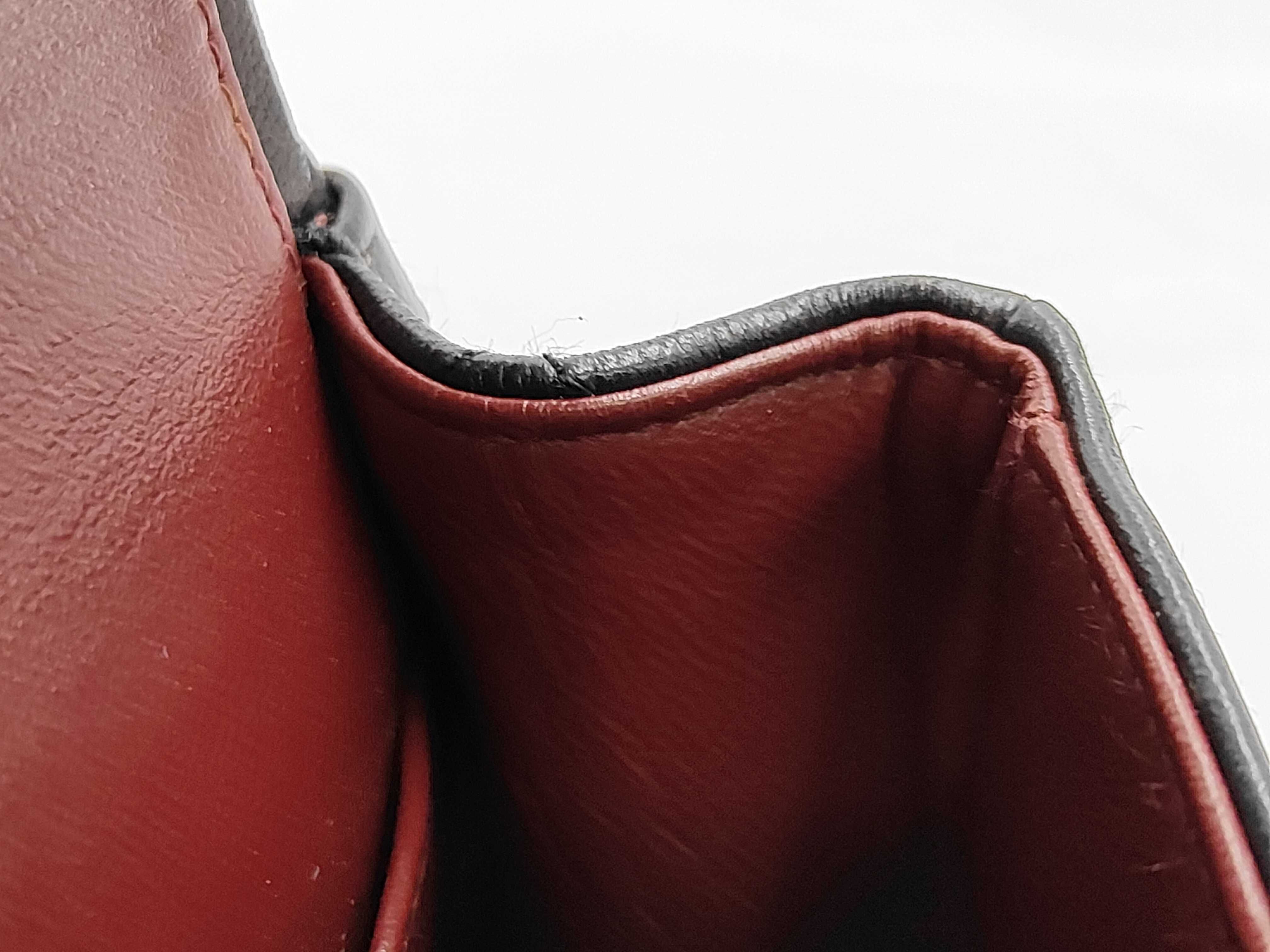 Matelassé Lambskin Double Flap Double Chain Shoulder Bag (Serial Number 0) — view 9