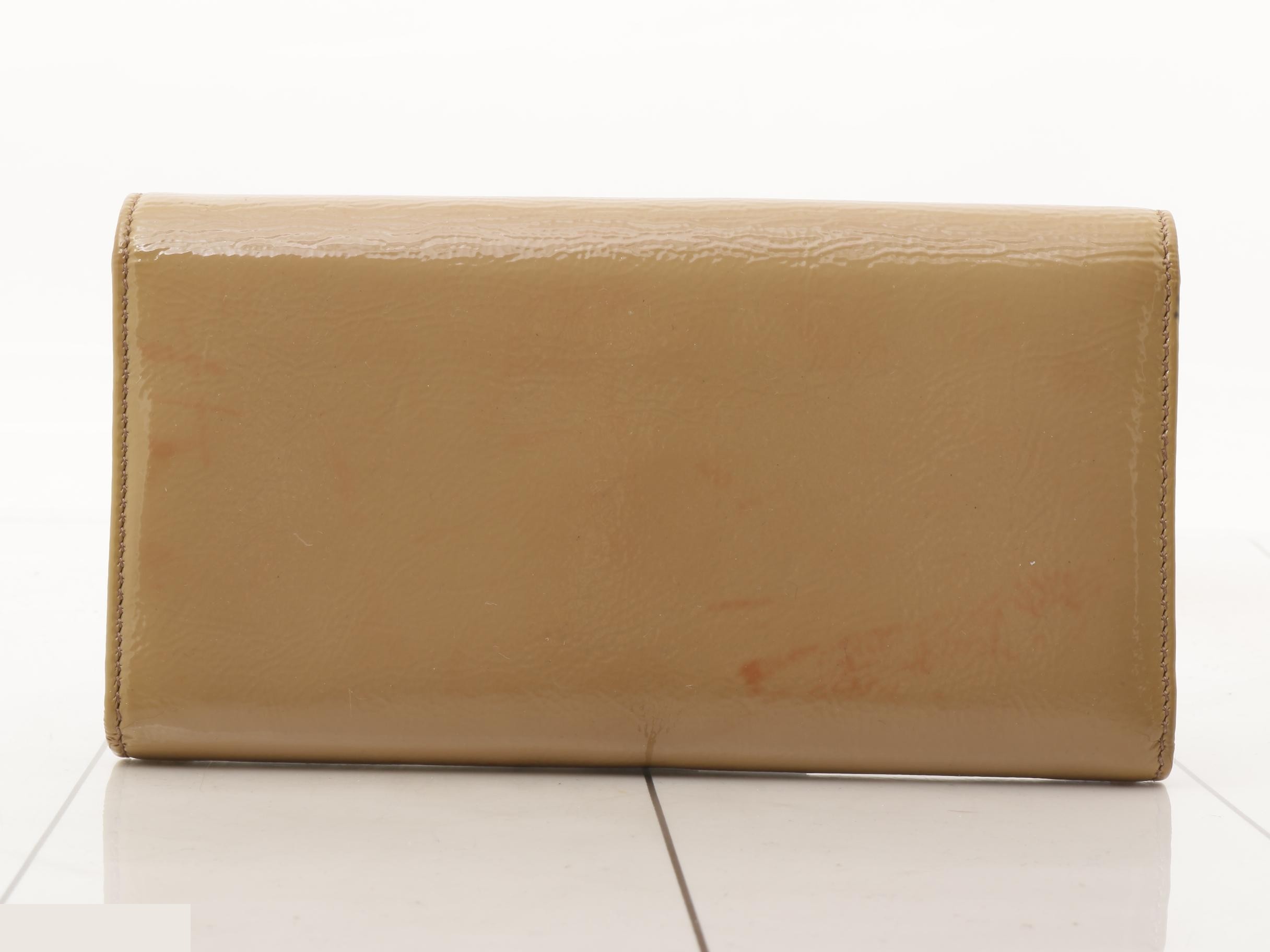 Double G Enamel Long Wallet — view 2