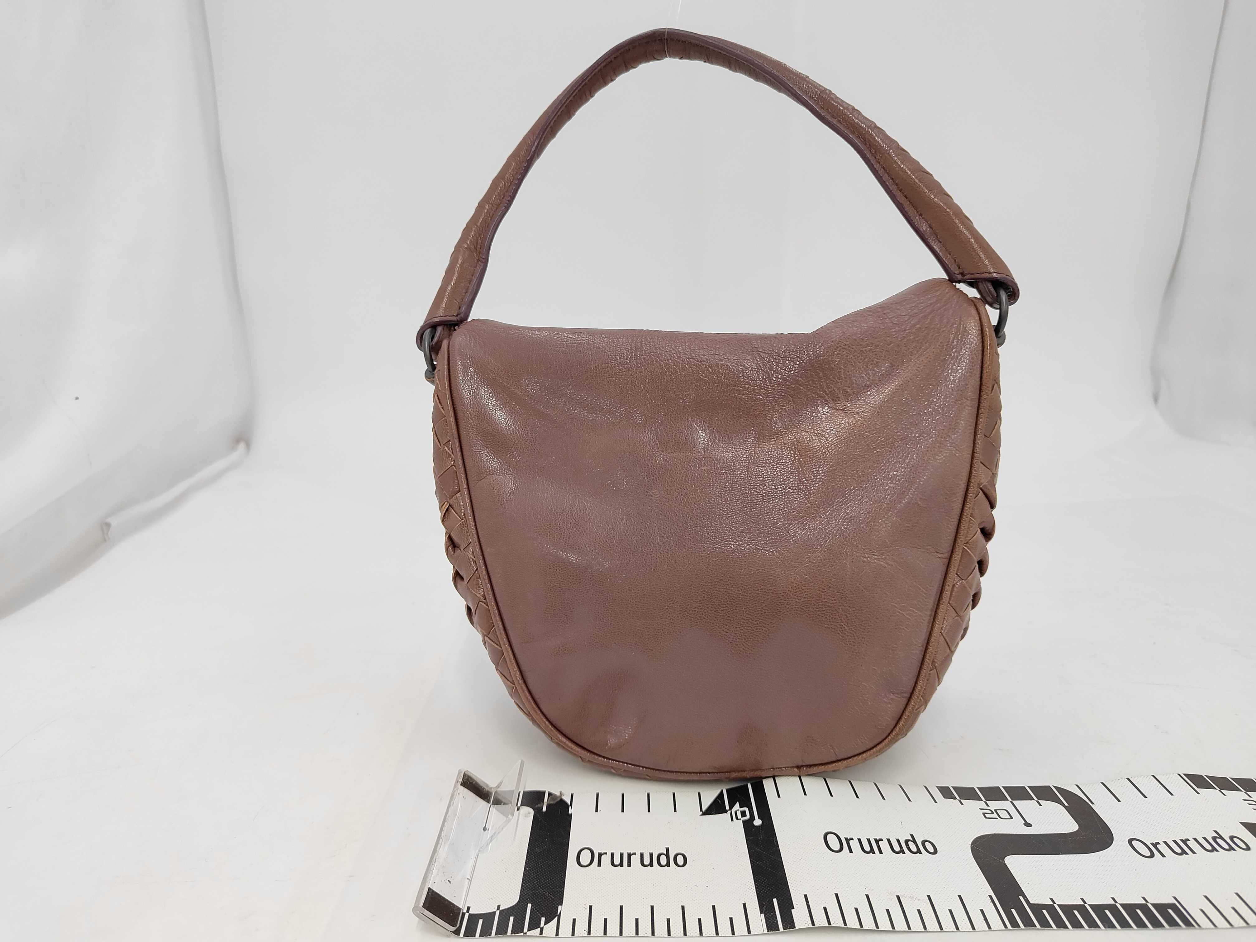 Intrecciato Leather Handbag — view 2