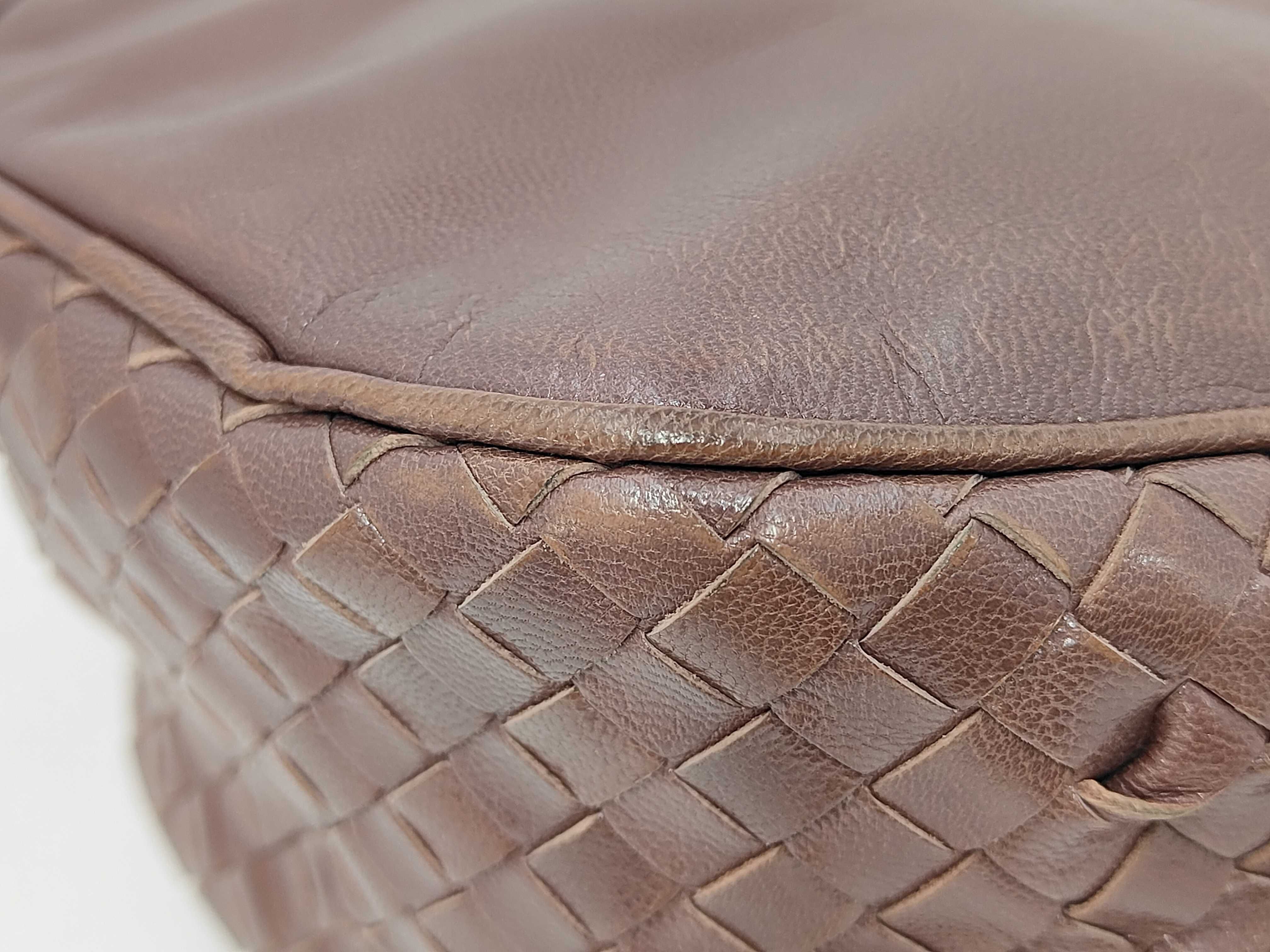Intrecciato Leather Handbag — view 4