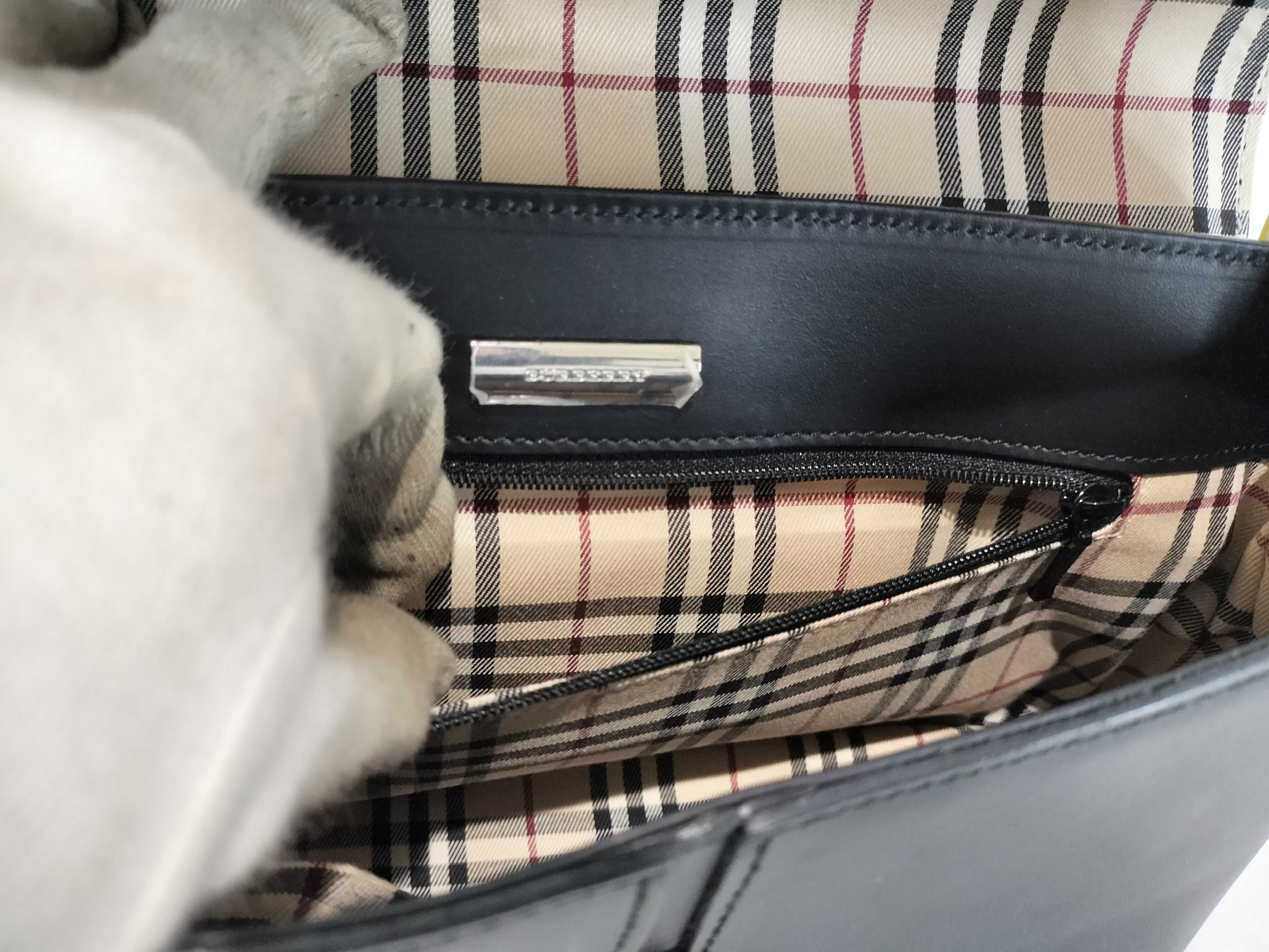 Leather Shoulder Bag Nova Check Handbag — view 11