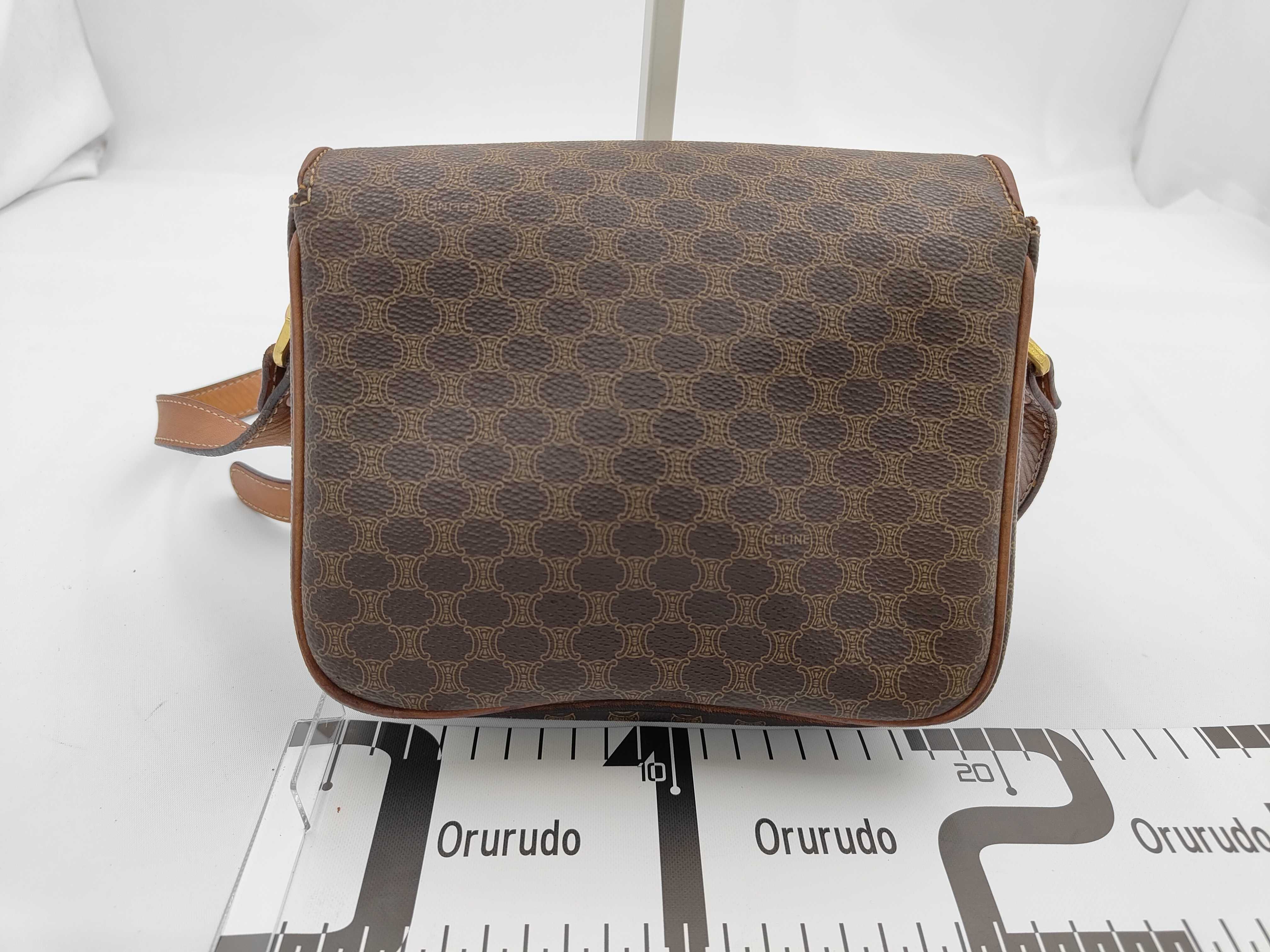 Macadam Shoulder Bag, Leather, Brown Shoulder Bag — view 2