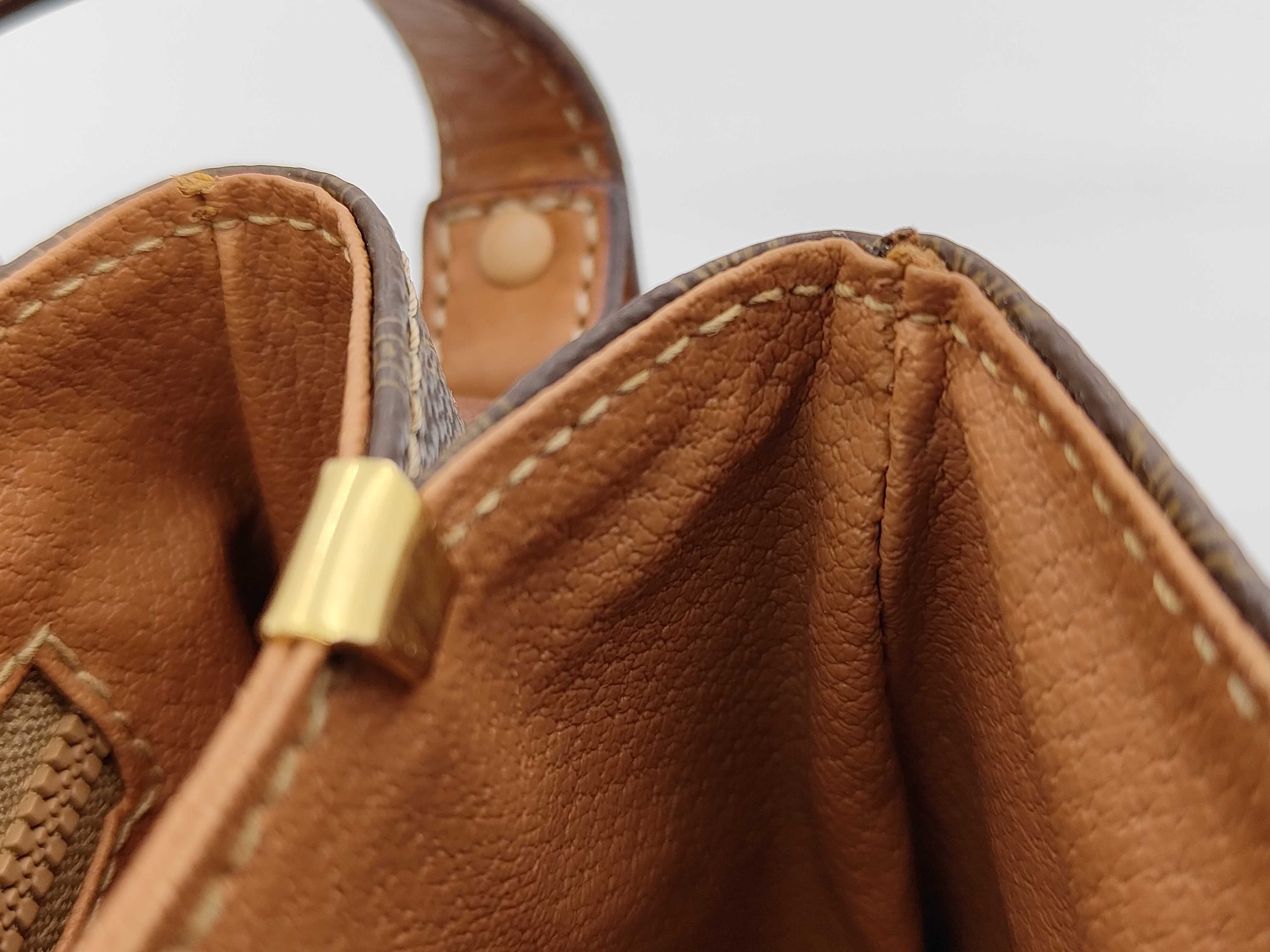 Macadam Shoulder Bag, Leather, Brown Shoulder Bag — view 12