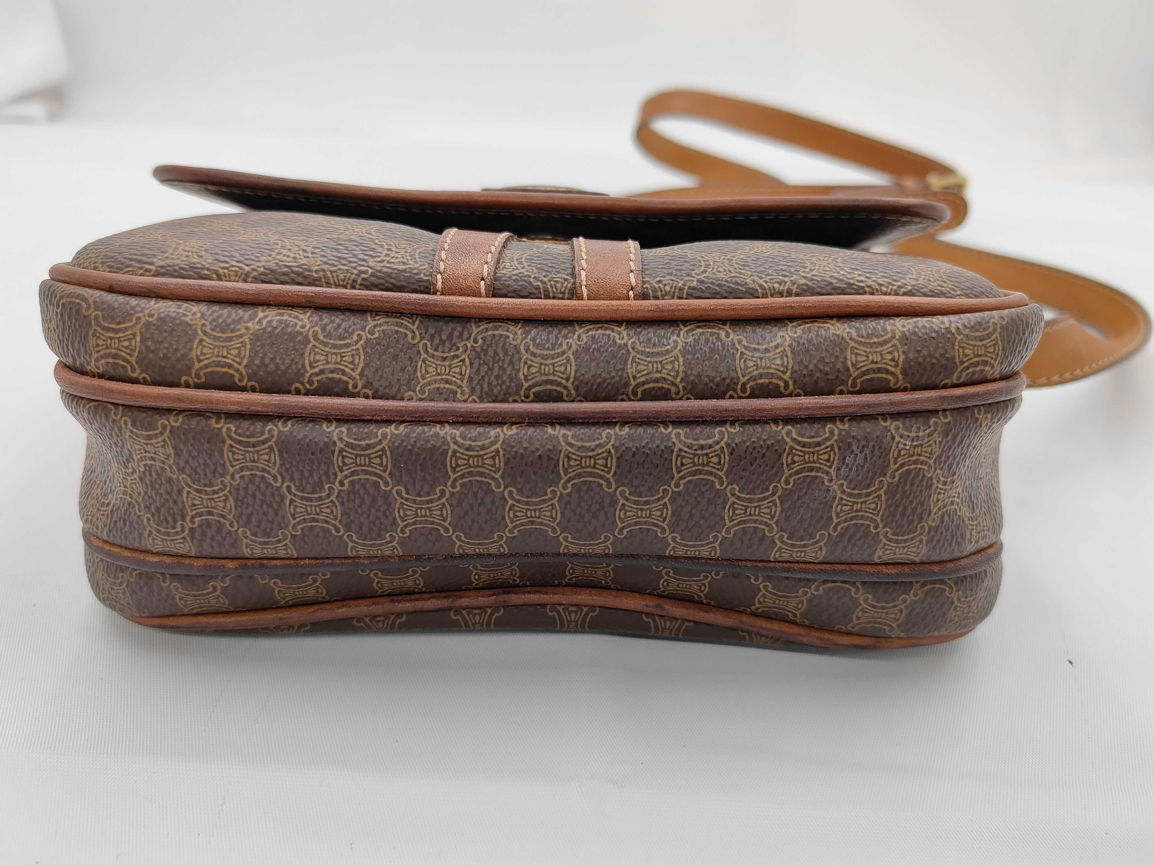 Macadam Shoulder Bag, Leather, Brown Shoulder Bag — view 5