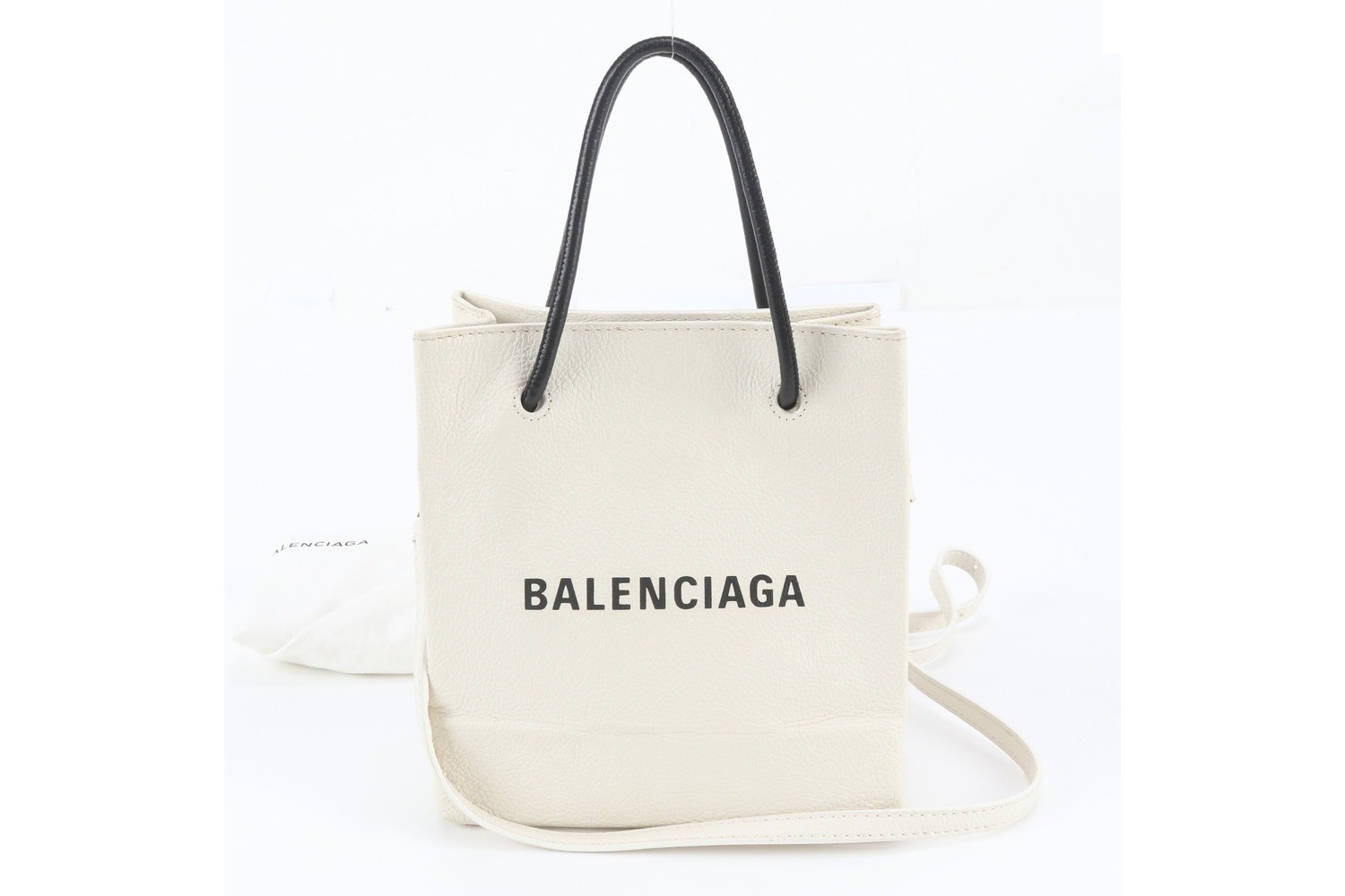 Shopping Tote XXS 528655 Leather 2-Way Shoulder Bag