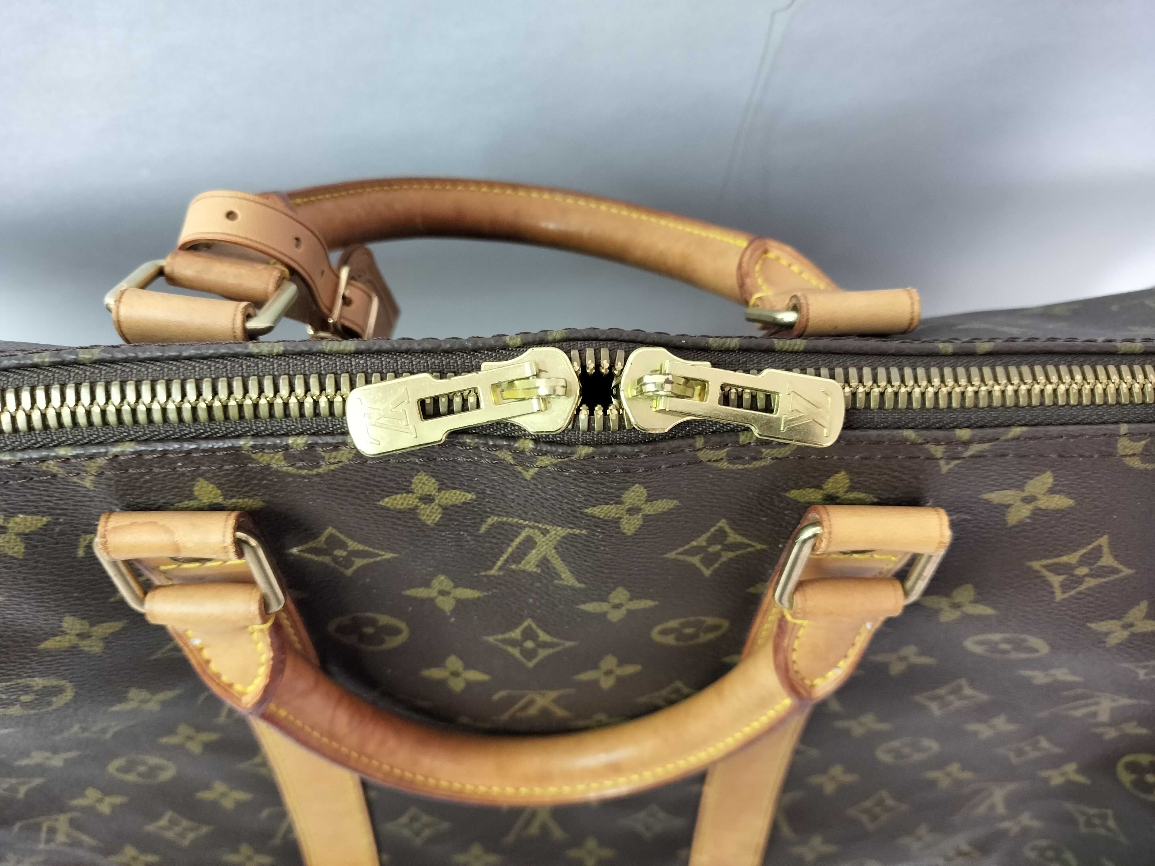 Monogram LV Monogram Keepall 55 TH0975 Boston Bag — view 13