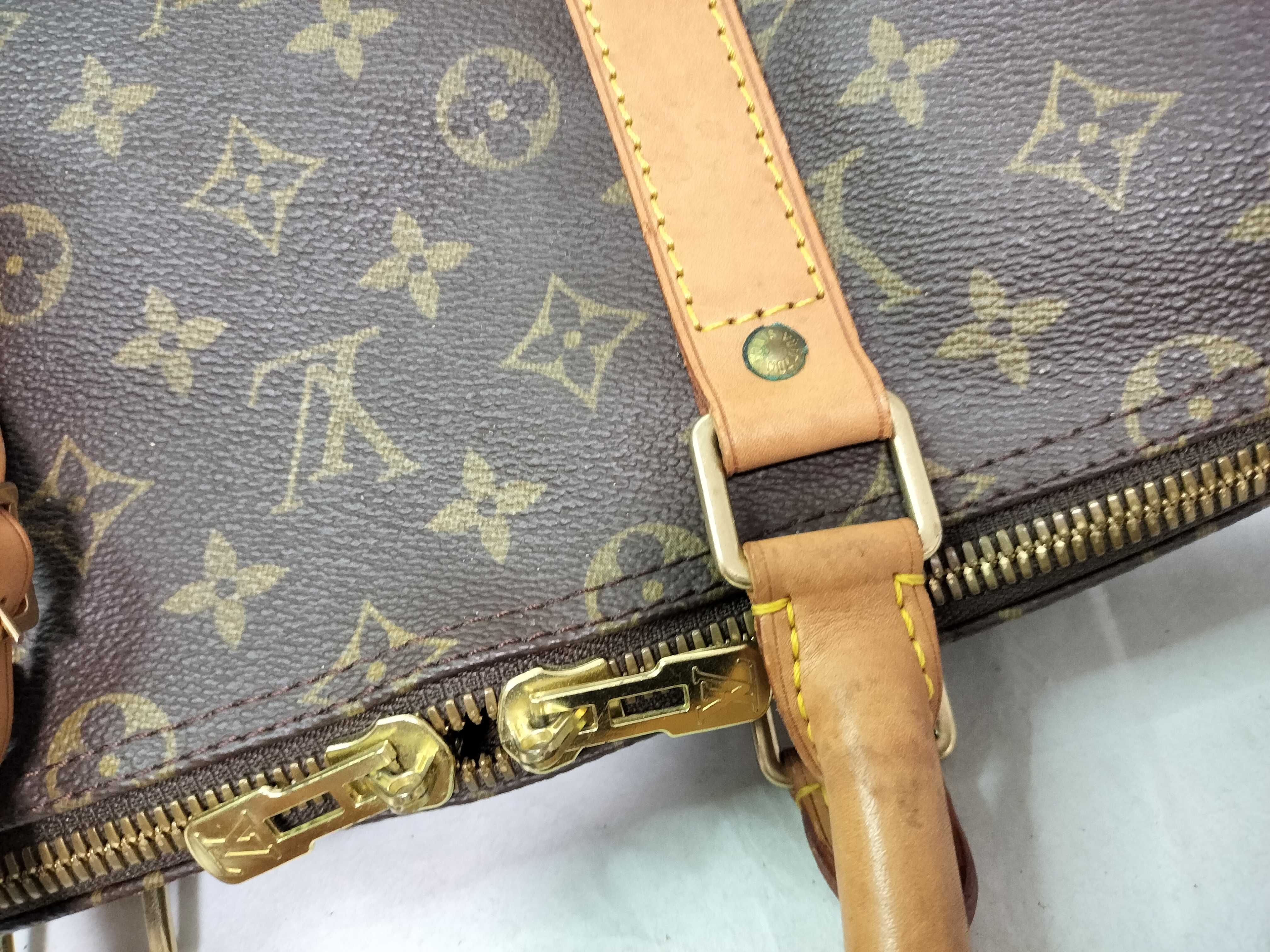Monogram LV Monogram Keepall 55 TH0975 Boston Bag — view 8