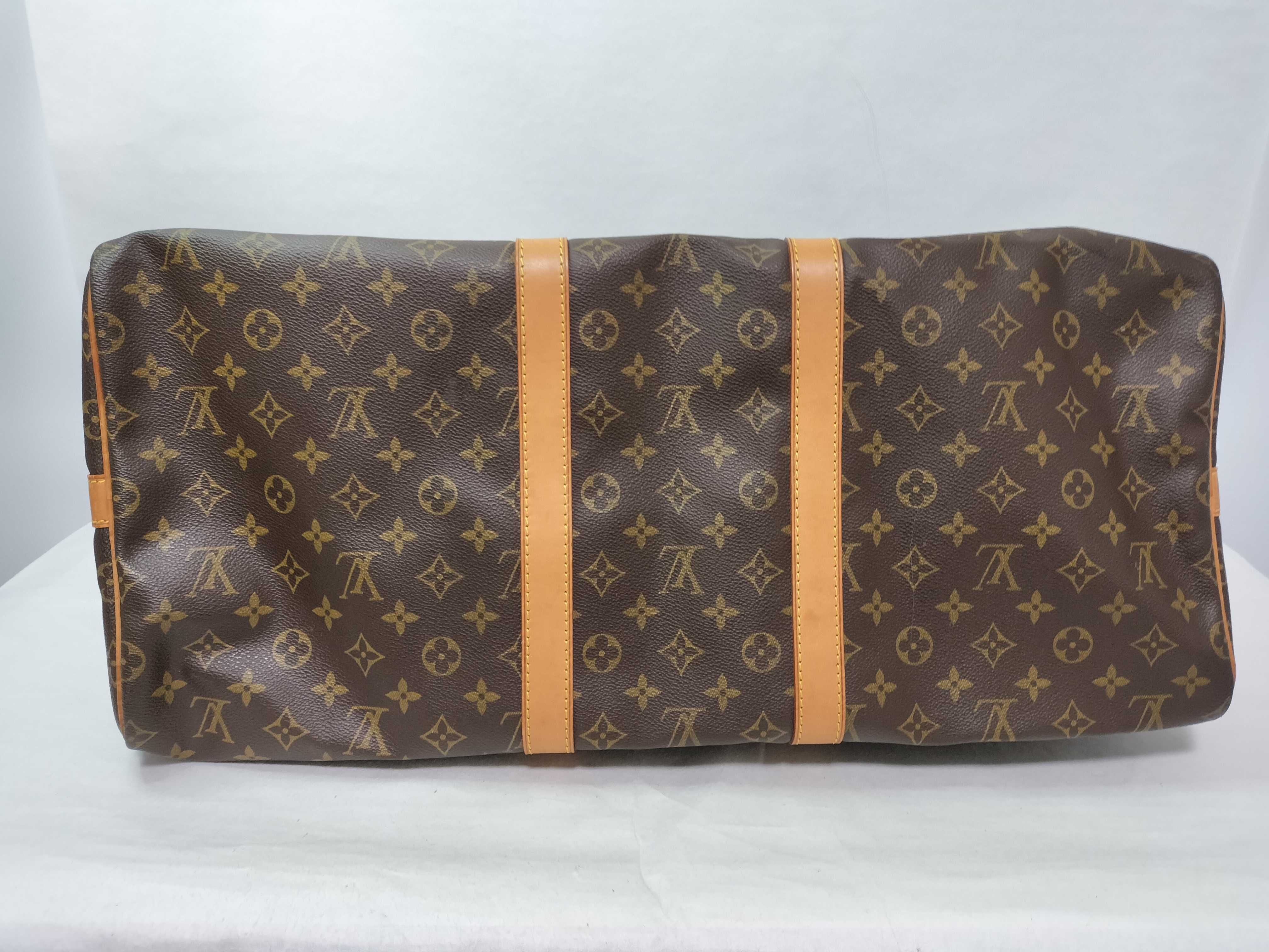 Monogram LV Monogram Keepall 55 TH0975 Boston Bag — view 9