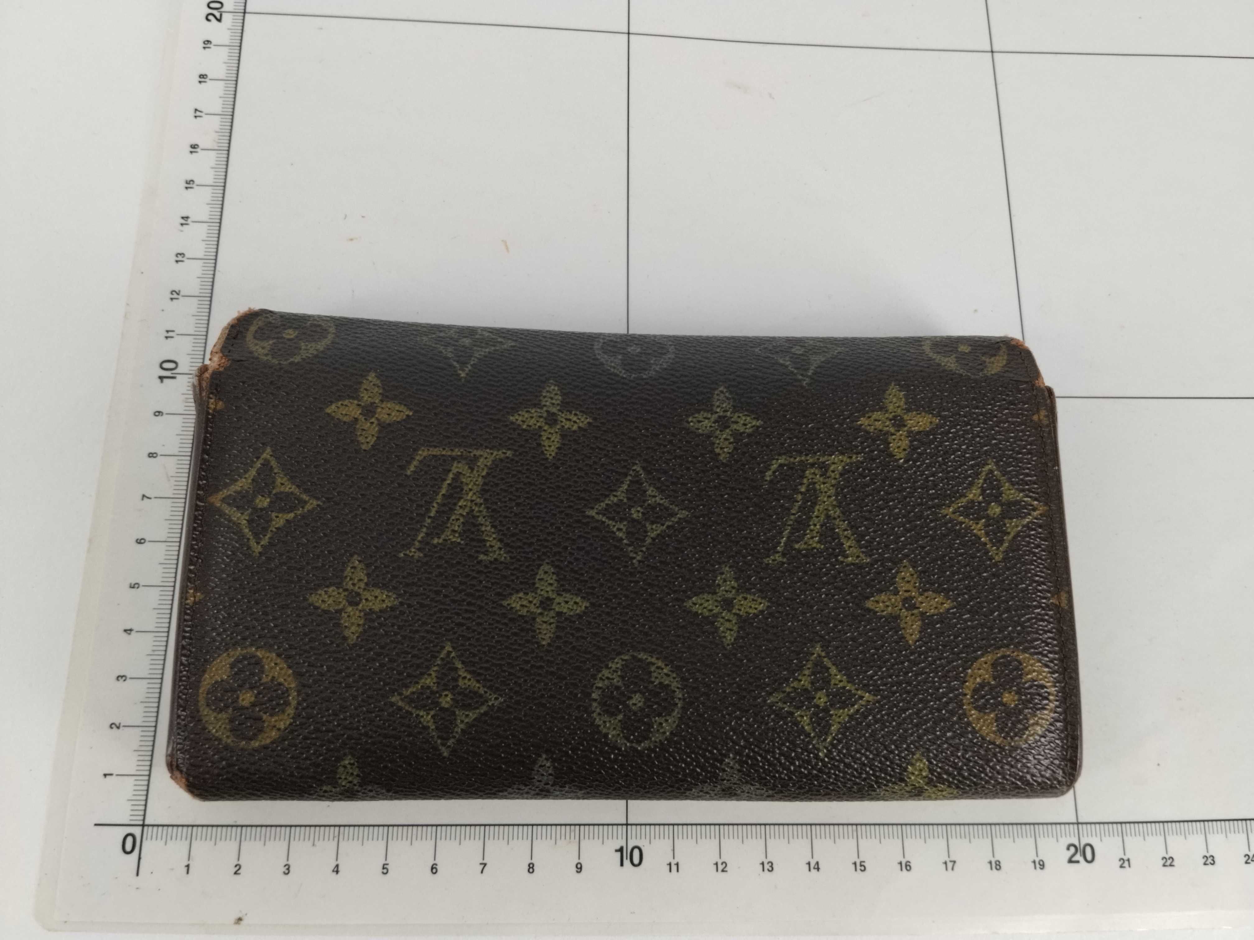 Monogram LV Wallet Portemonnaie Credit Brown Wallet — view 2
