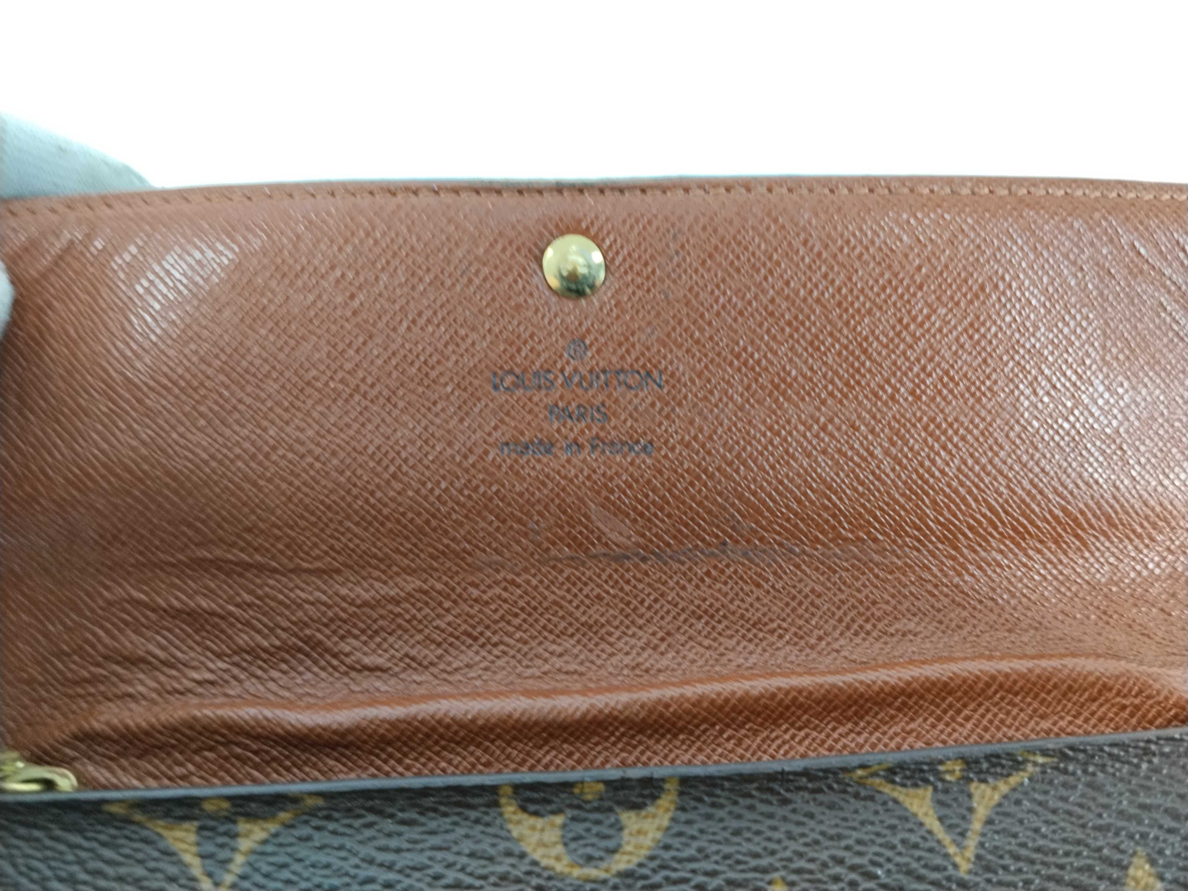 Monogram LV Wallet Portemonnaie Credit Brown Wallet — view 11