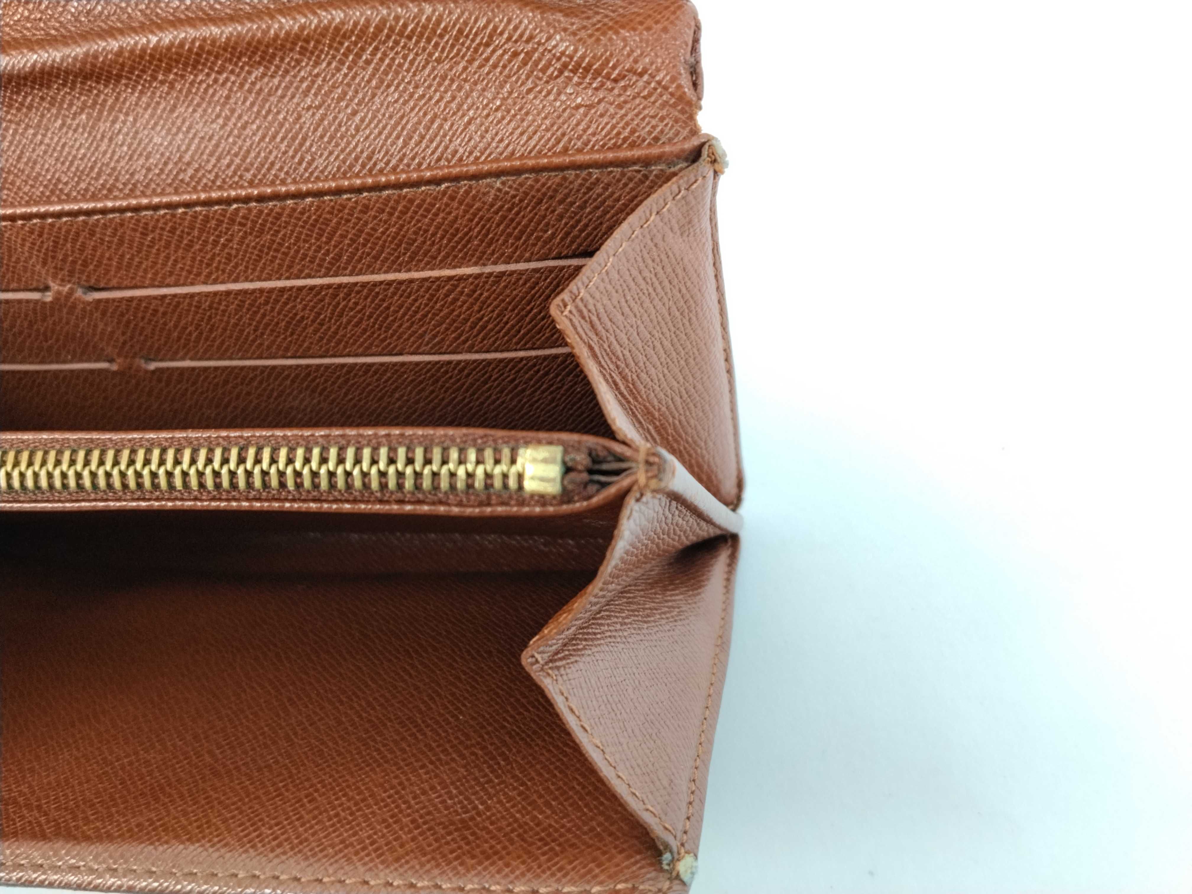 Monogram LV Wallet Portemonnaie Credit Brown Wallet — view 13