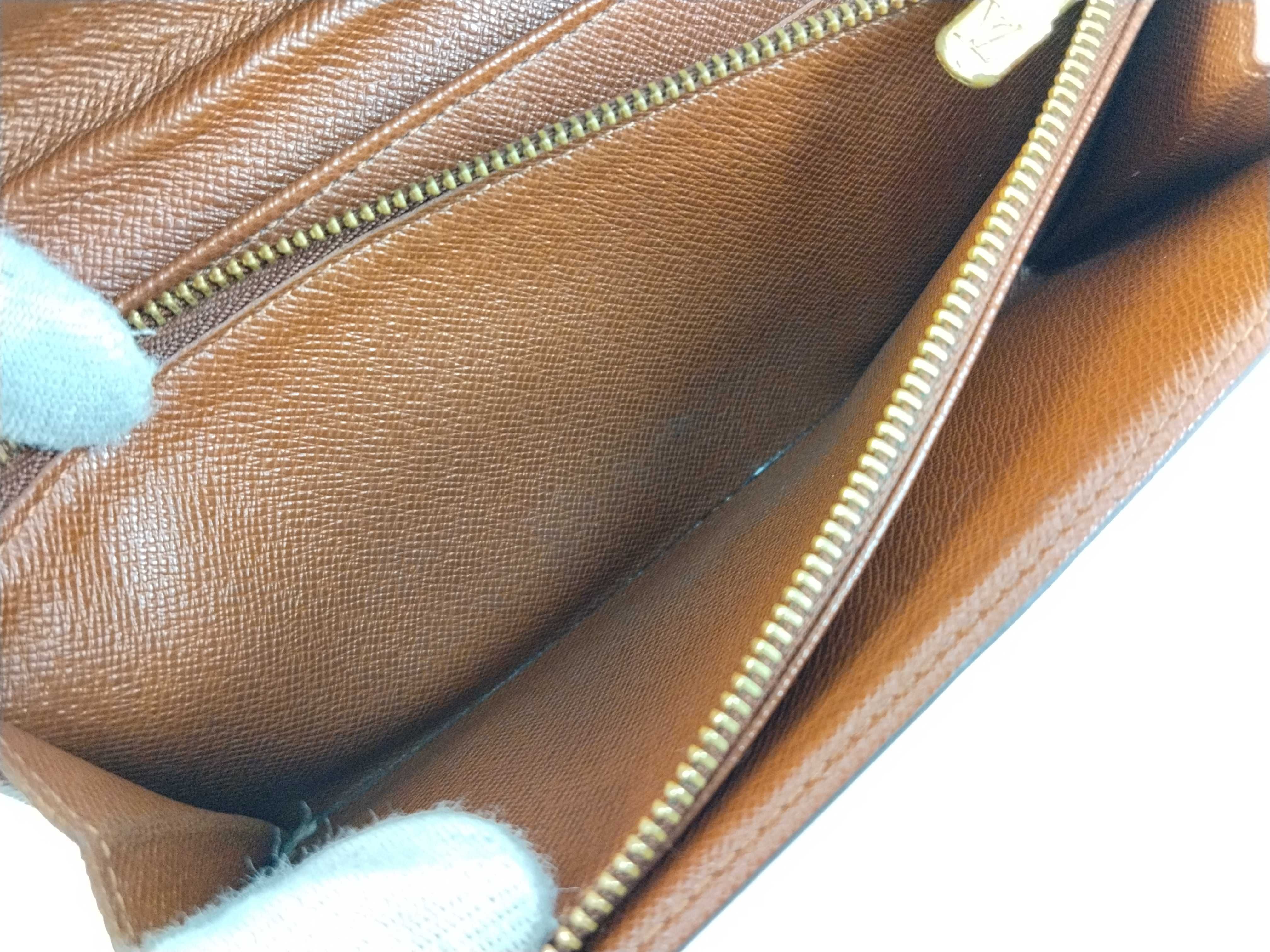 Monogram LV Wallet Portemonnaie Credit Brown Wallet — view 15