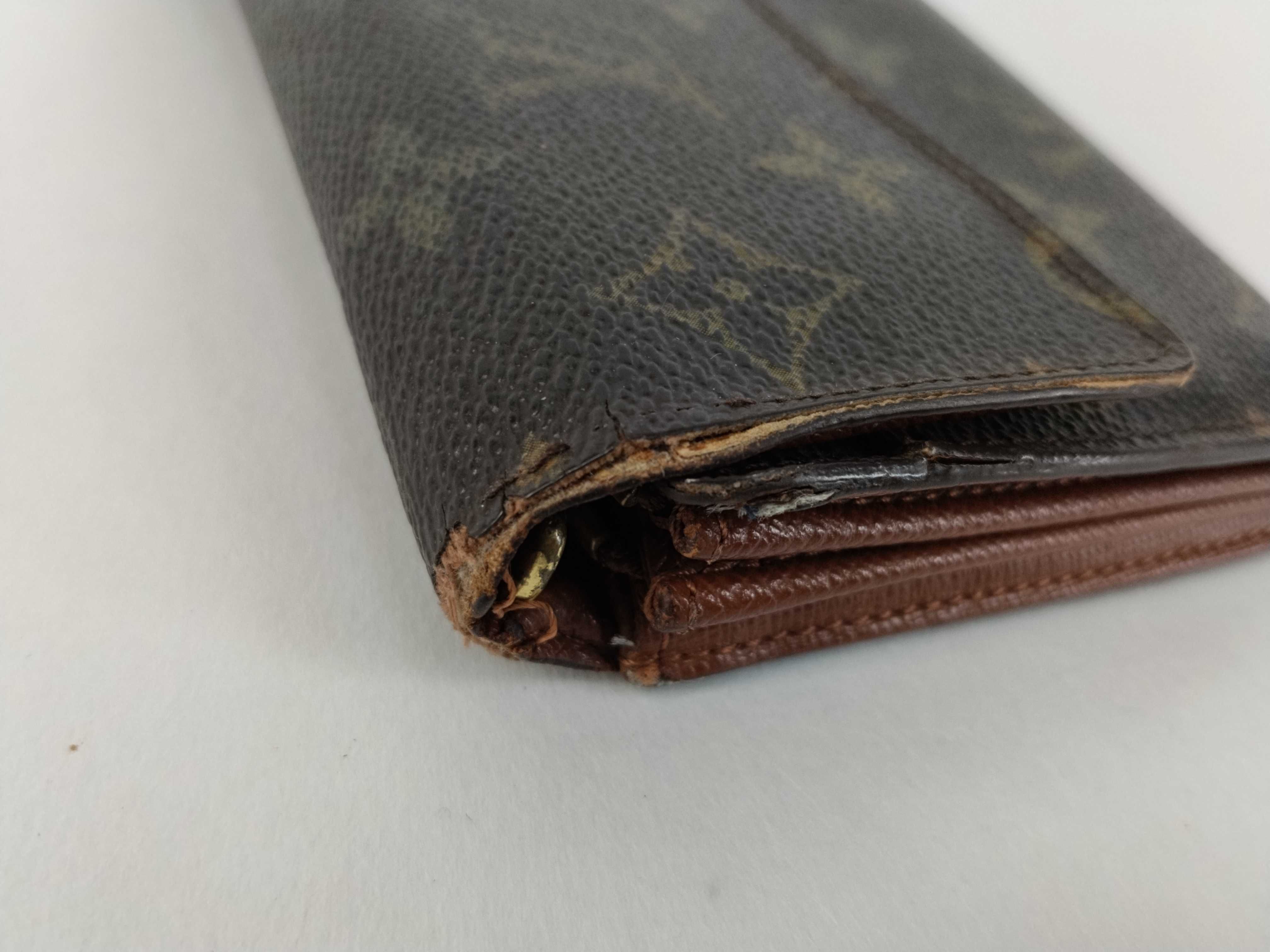 Monogram LV Wallet Portemonnaie Credit Brown Wallet — view 3
